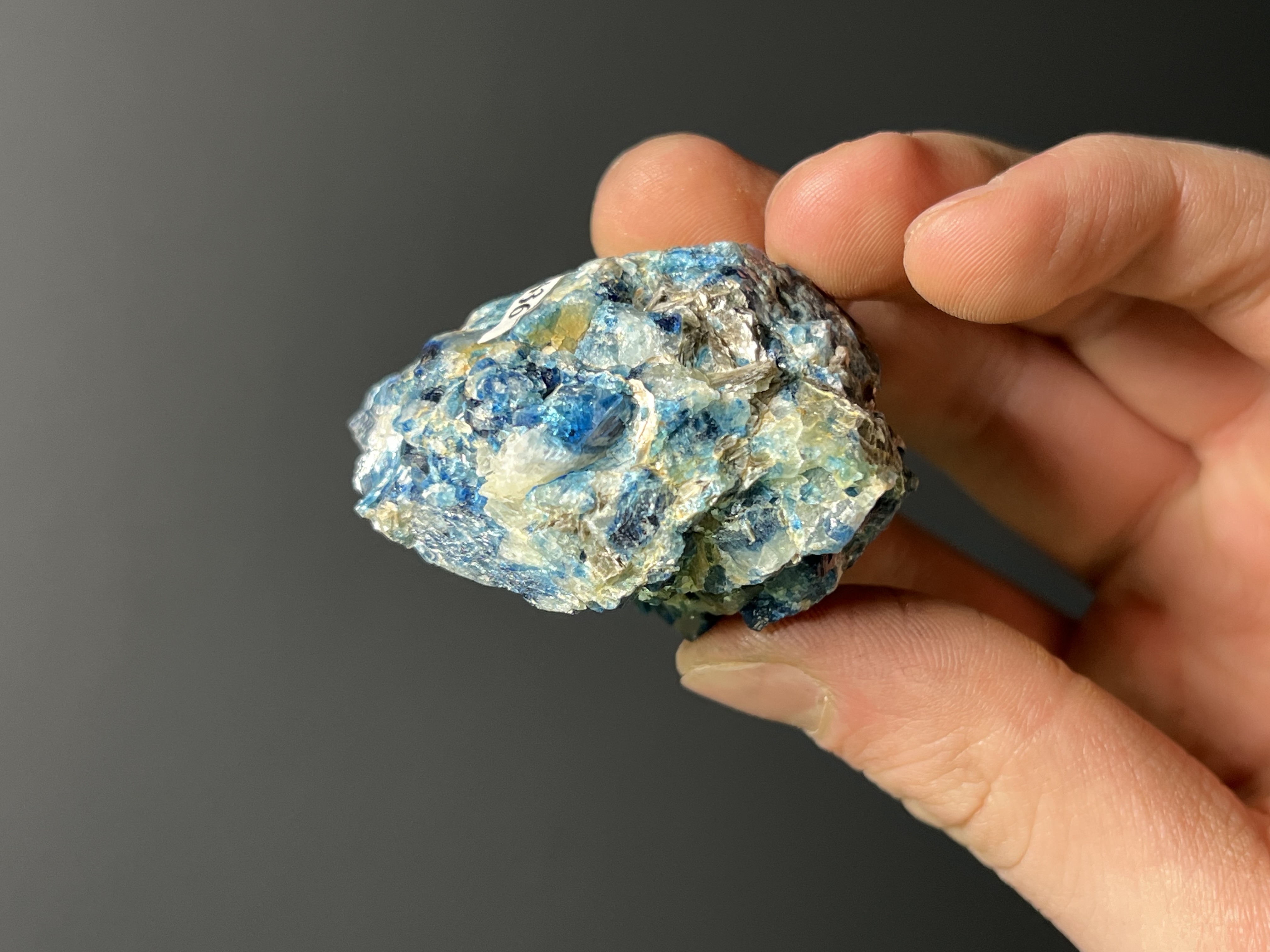 Very Unique Euclase Specimen, 100gram