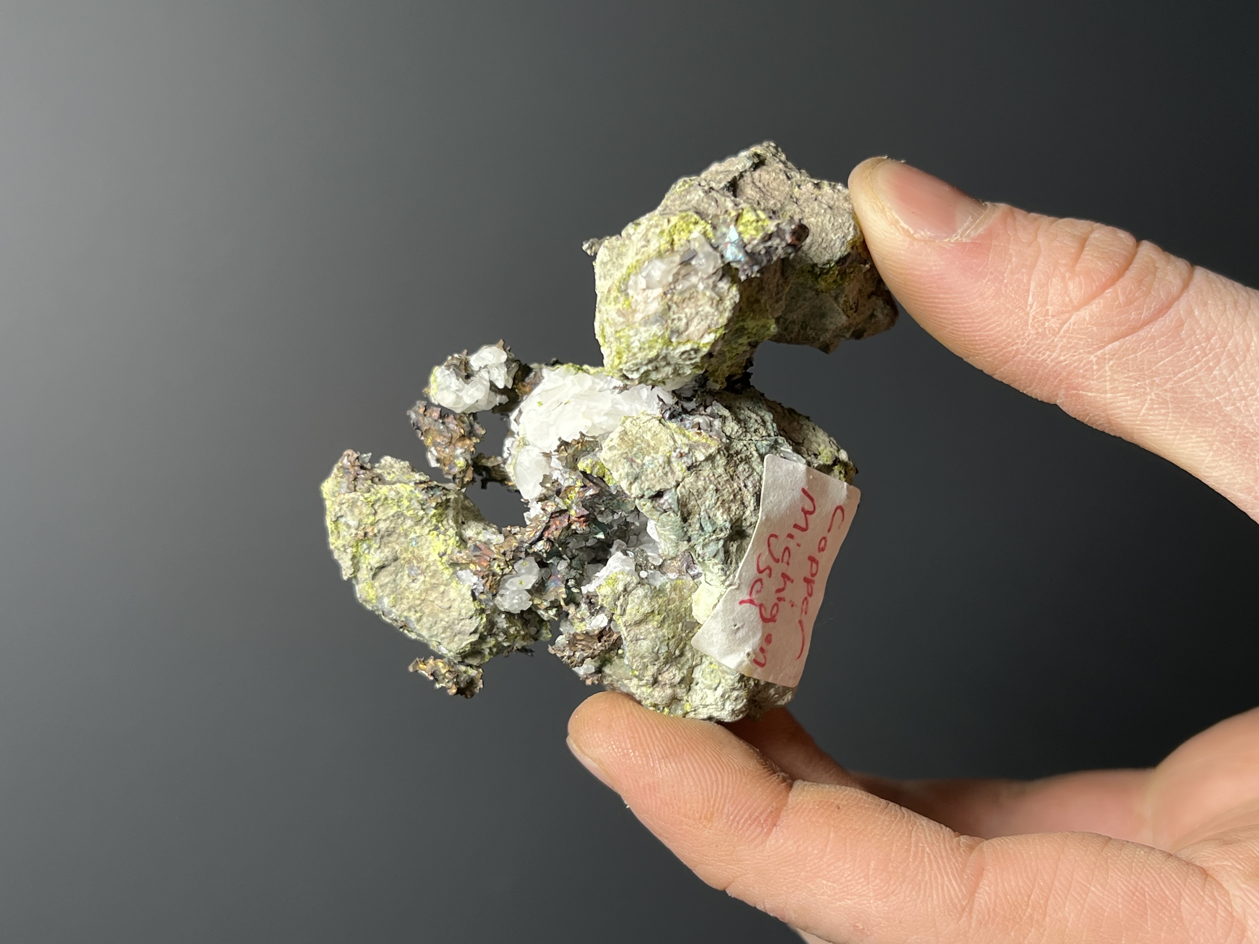 Museum Grade, Native Copper Specimen, 158gram