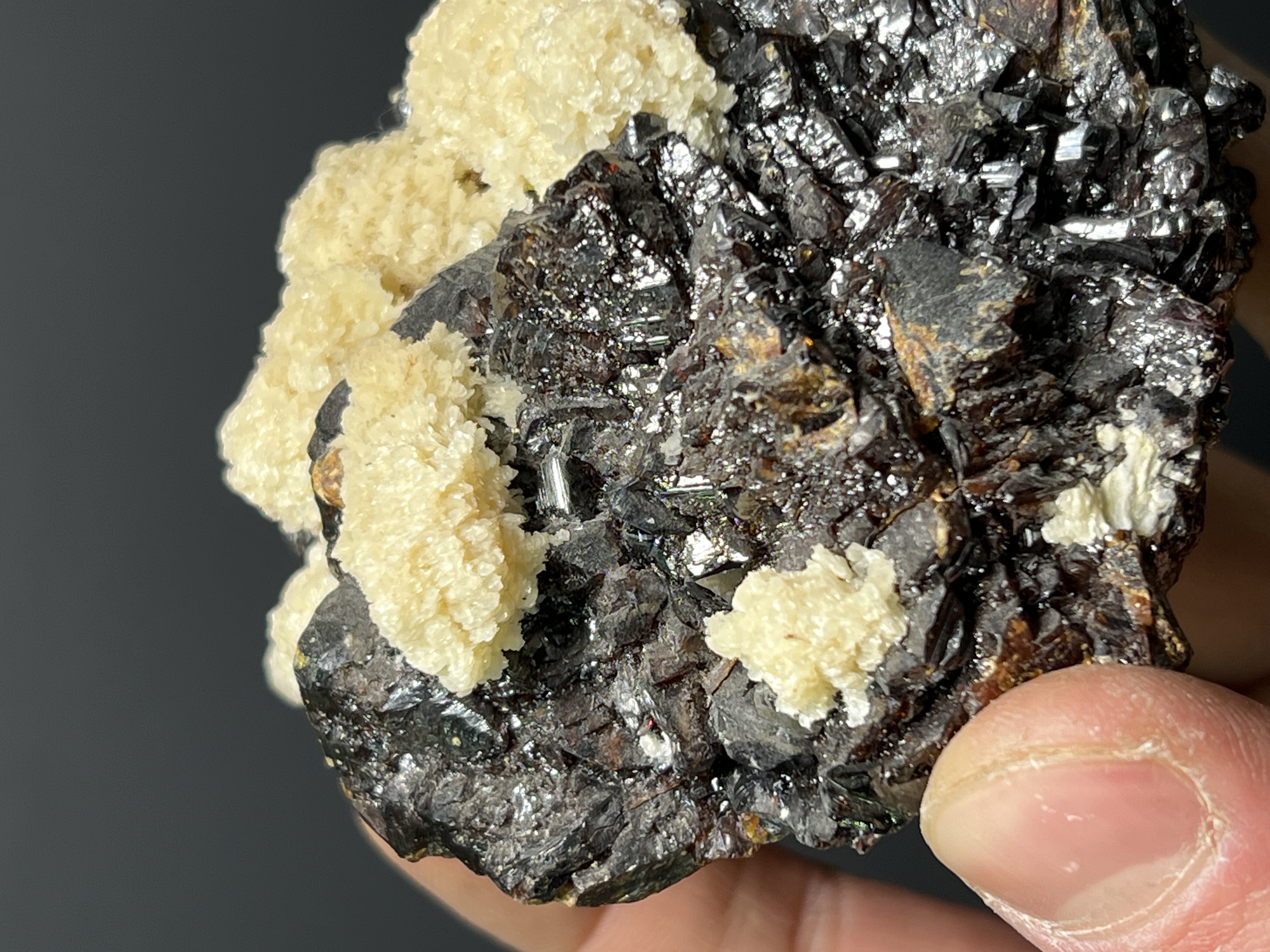 Barite With Sphalerite Specimen, 592gram