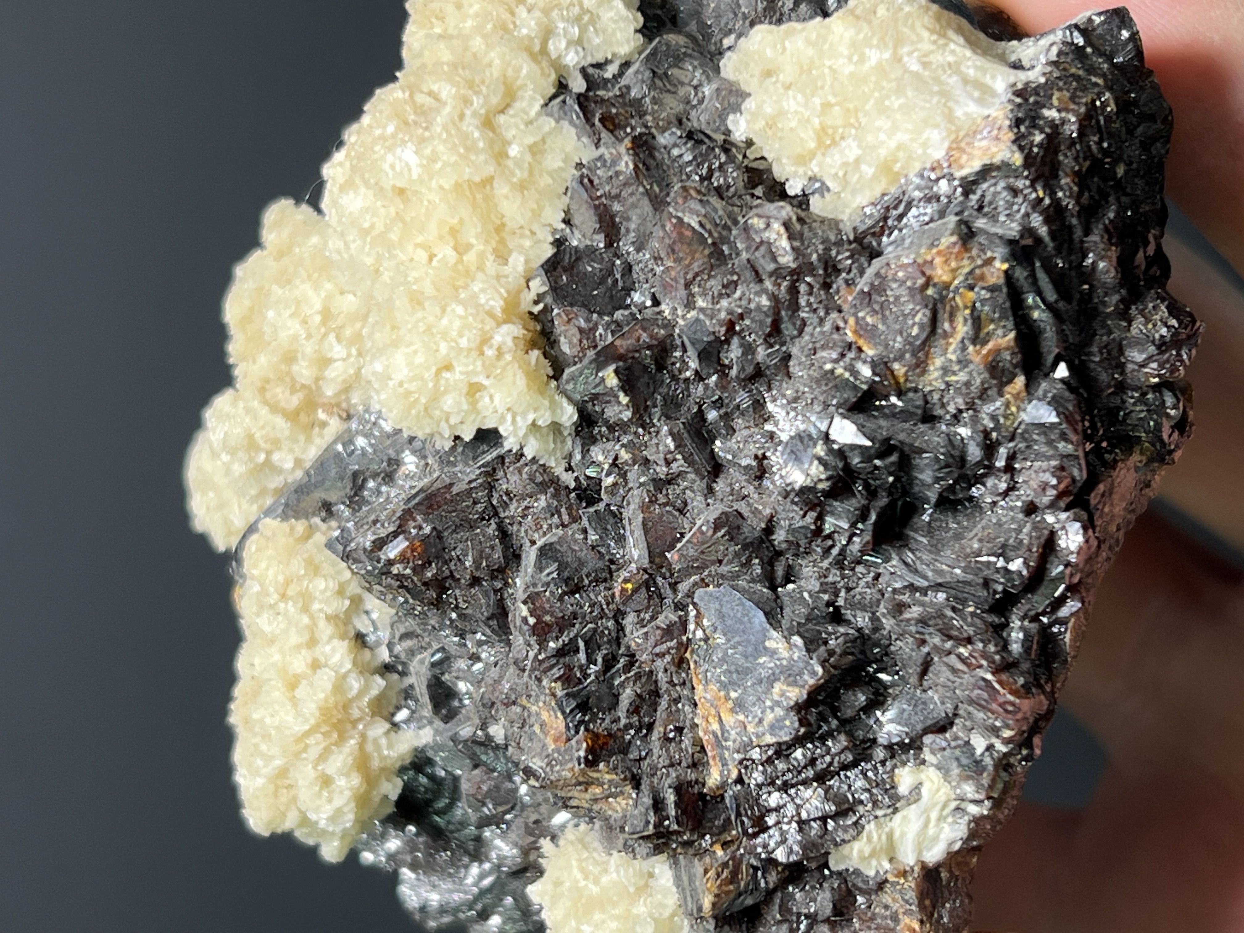 Barite With Sphalerite Specimen, 592gram