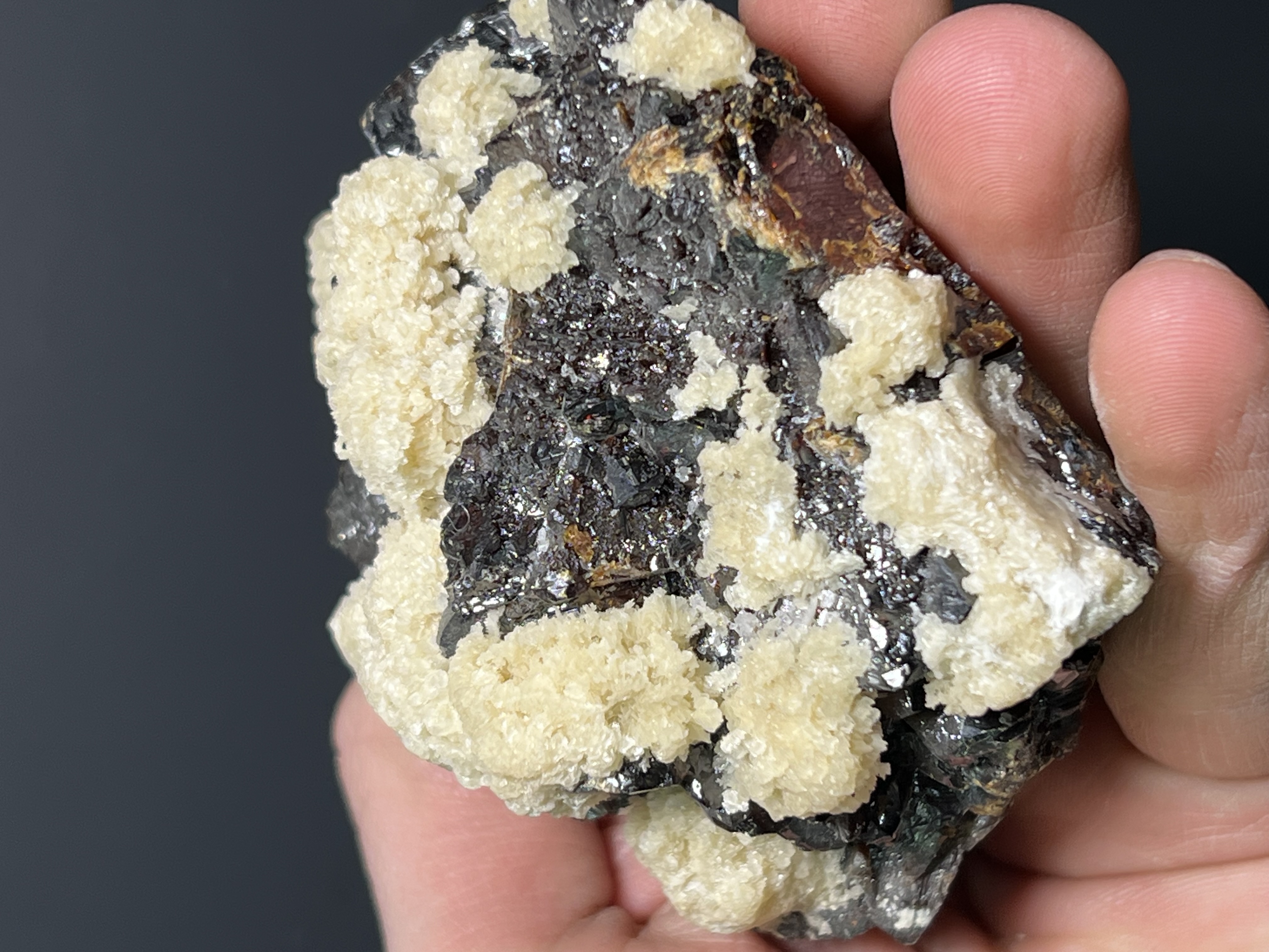 Barite With Sphalerite Specimen, 592gram