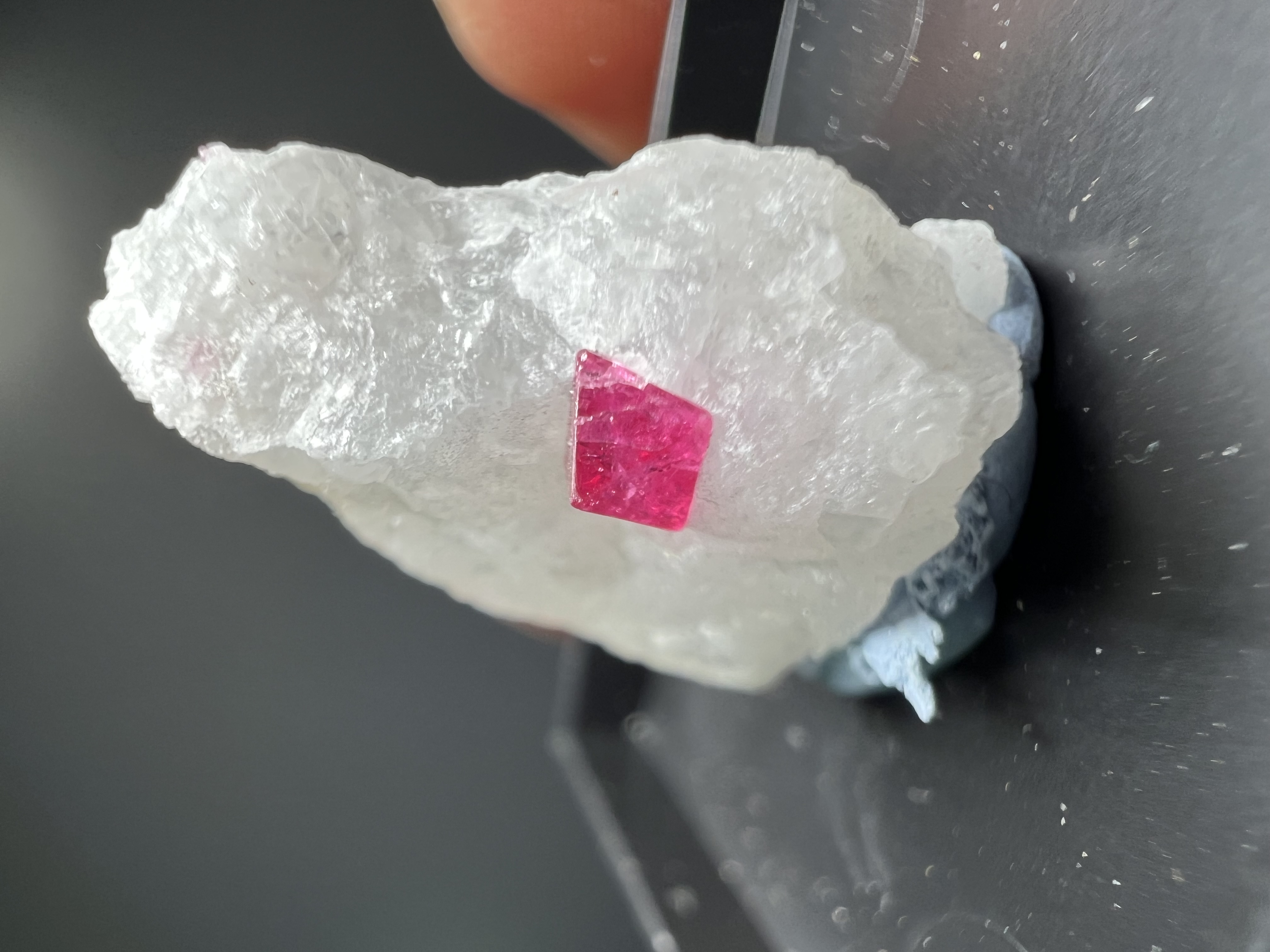 Spinel With Calcite Specimen 