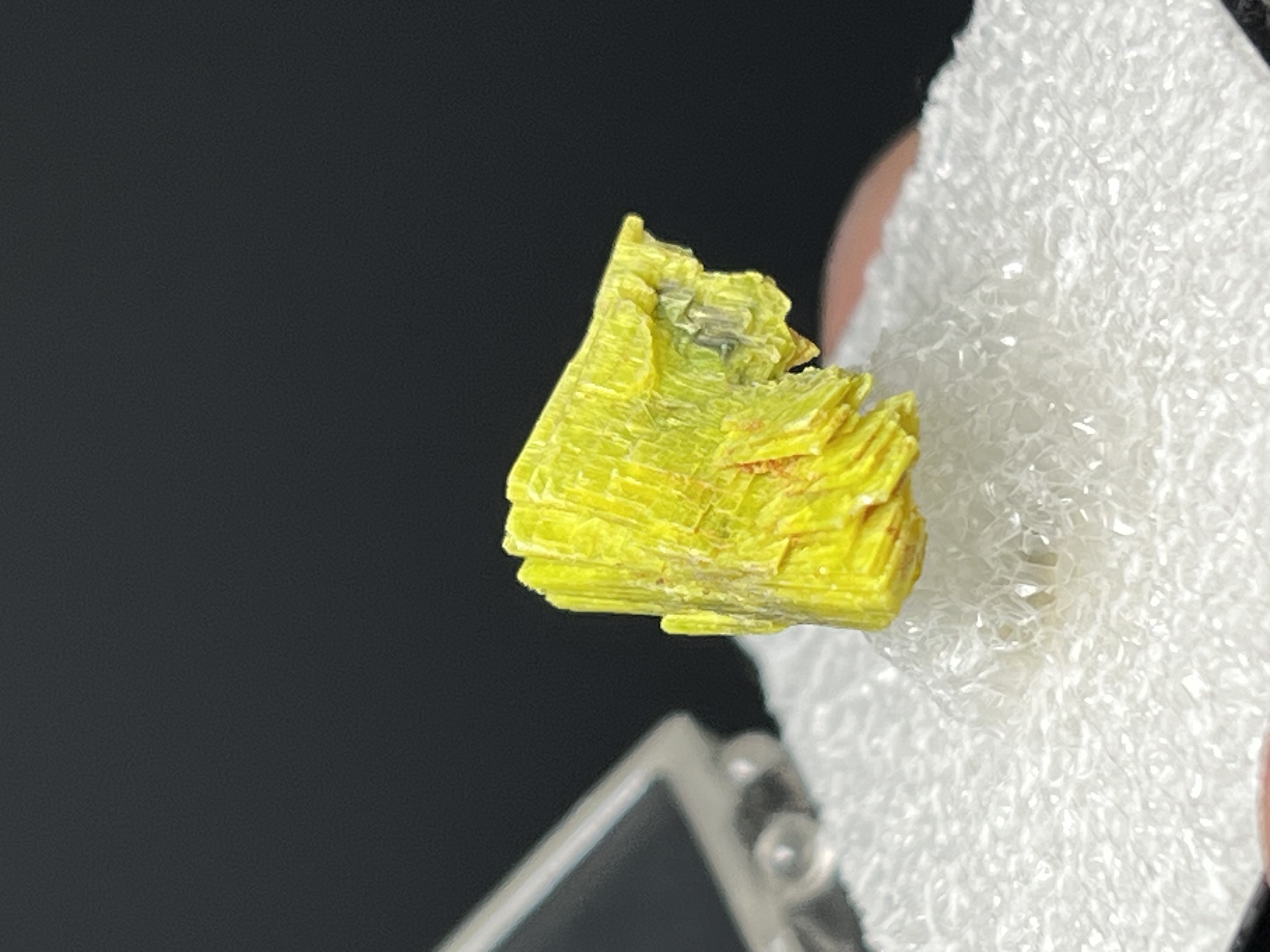 Unique, Uranocircite Specimen 