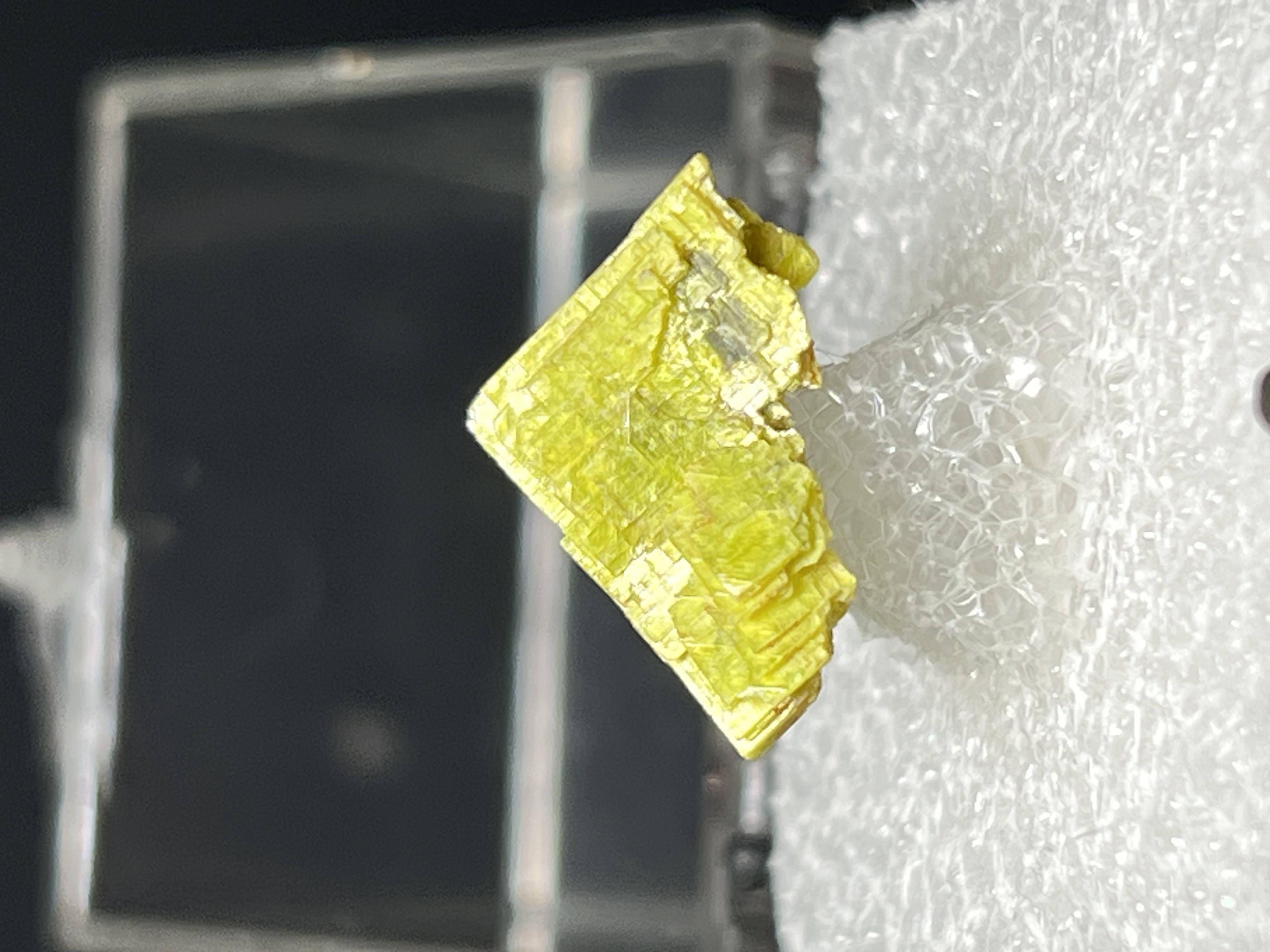 Unique, Uranocircite Specimen 