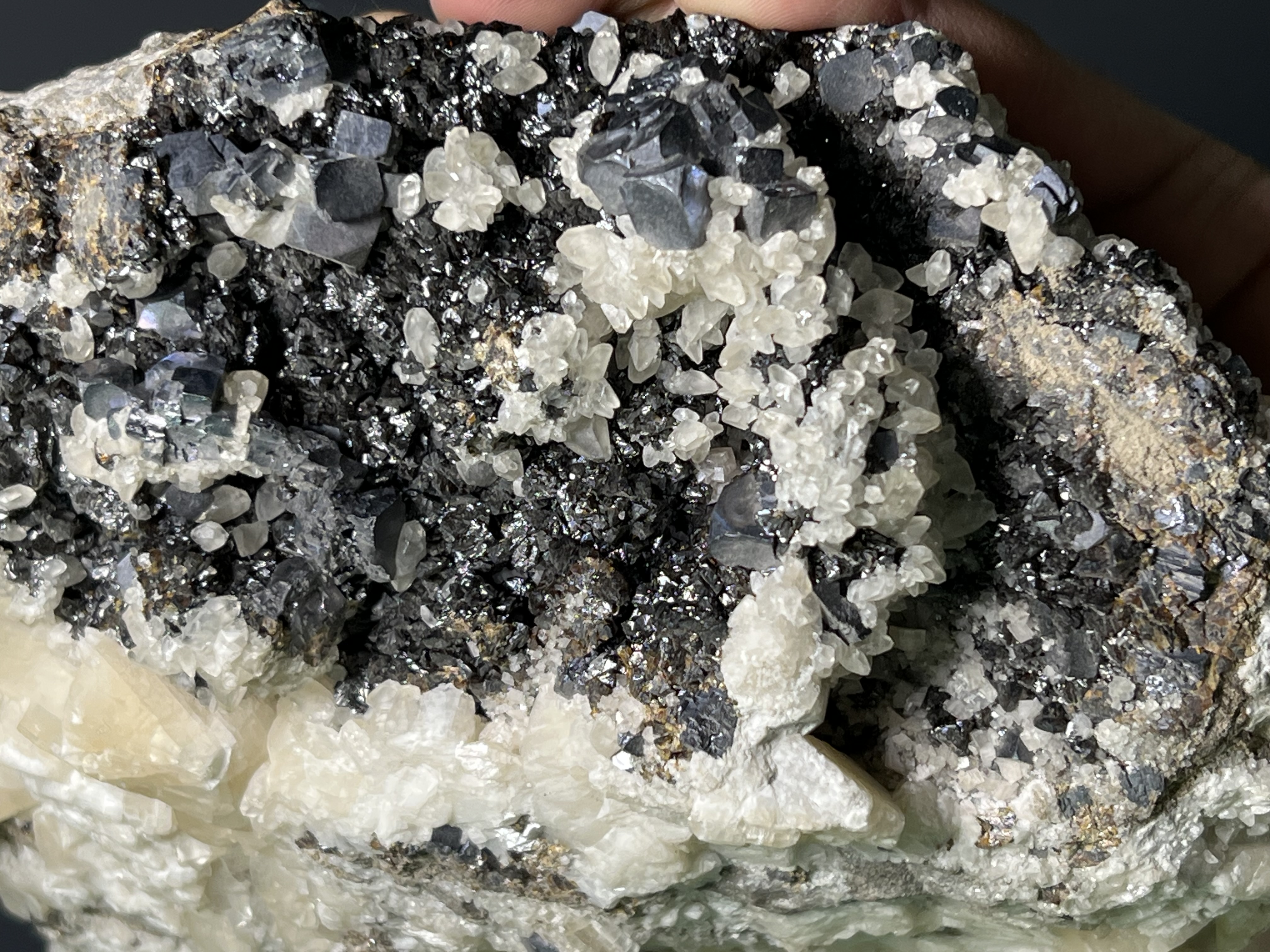 Galena With Sphalerite Crystals, 3,8kg