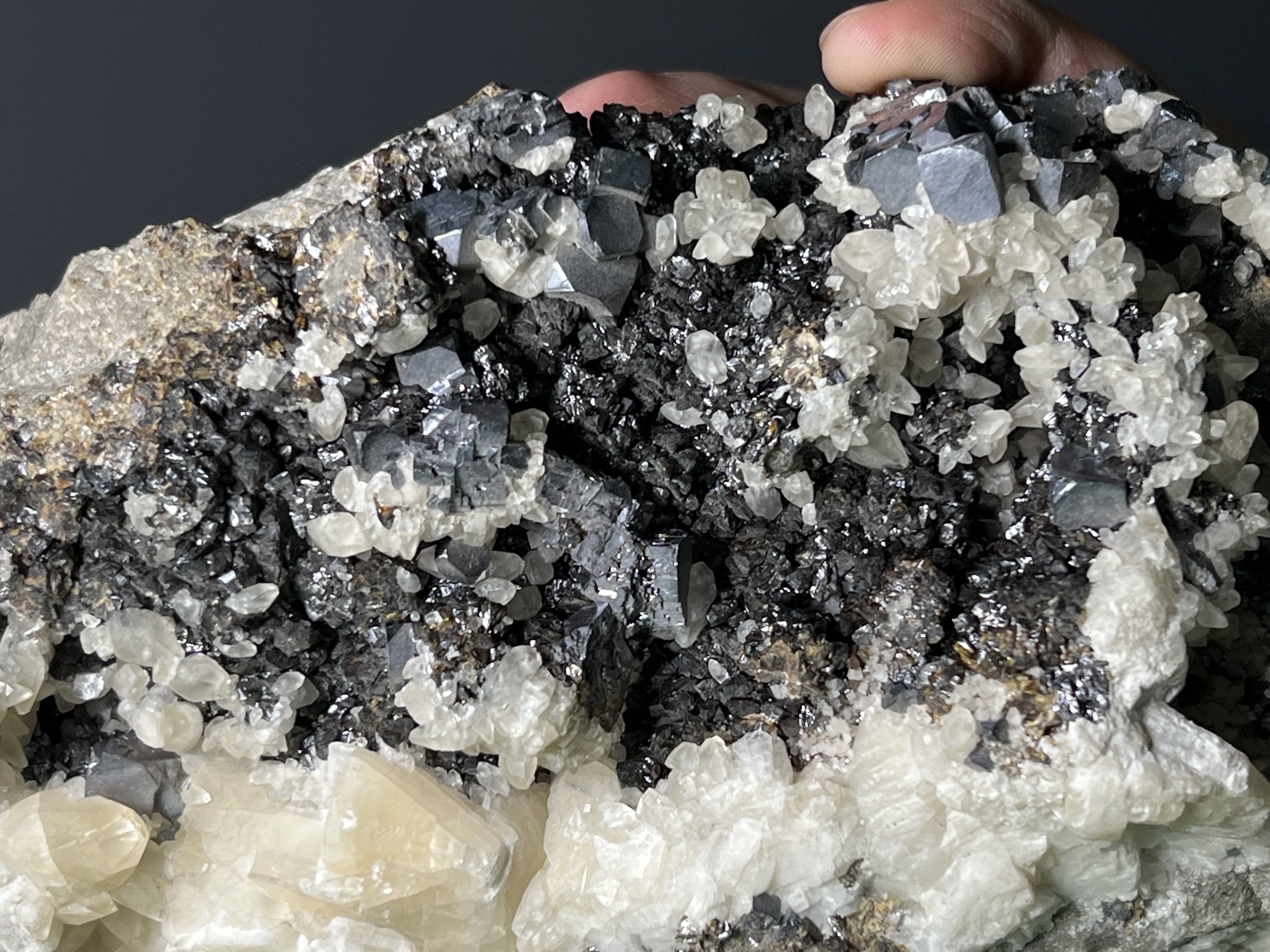 Galena With Sphalerite Crystals, 3,8kg