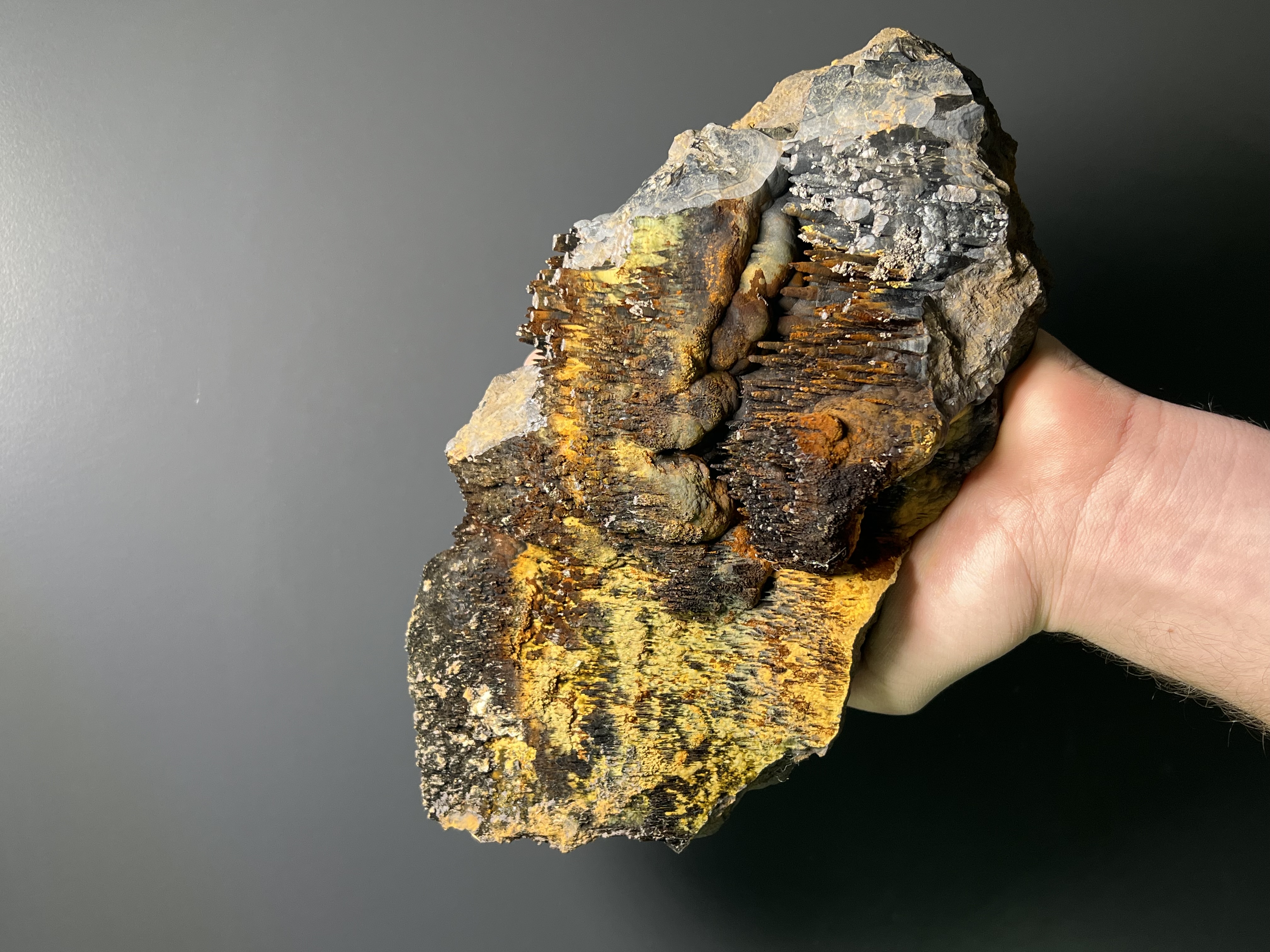 Museum Grade, Special Limonite On Stalactite Goethite, 3kg