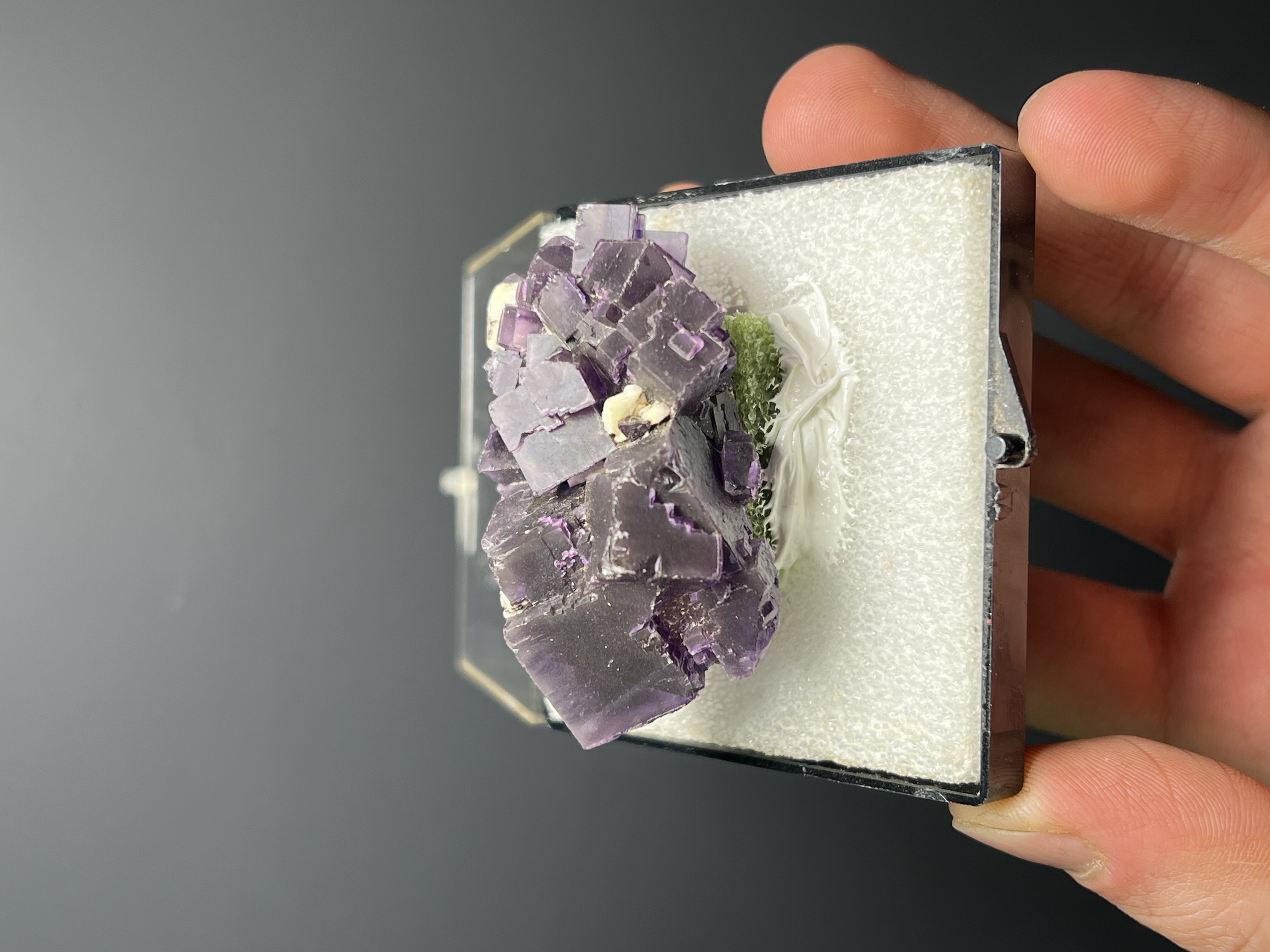 Beautiful Purple Fluorite Specimen 