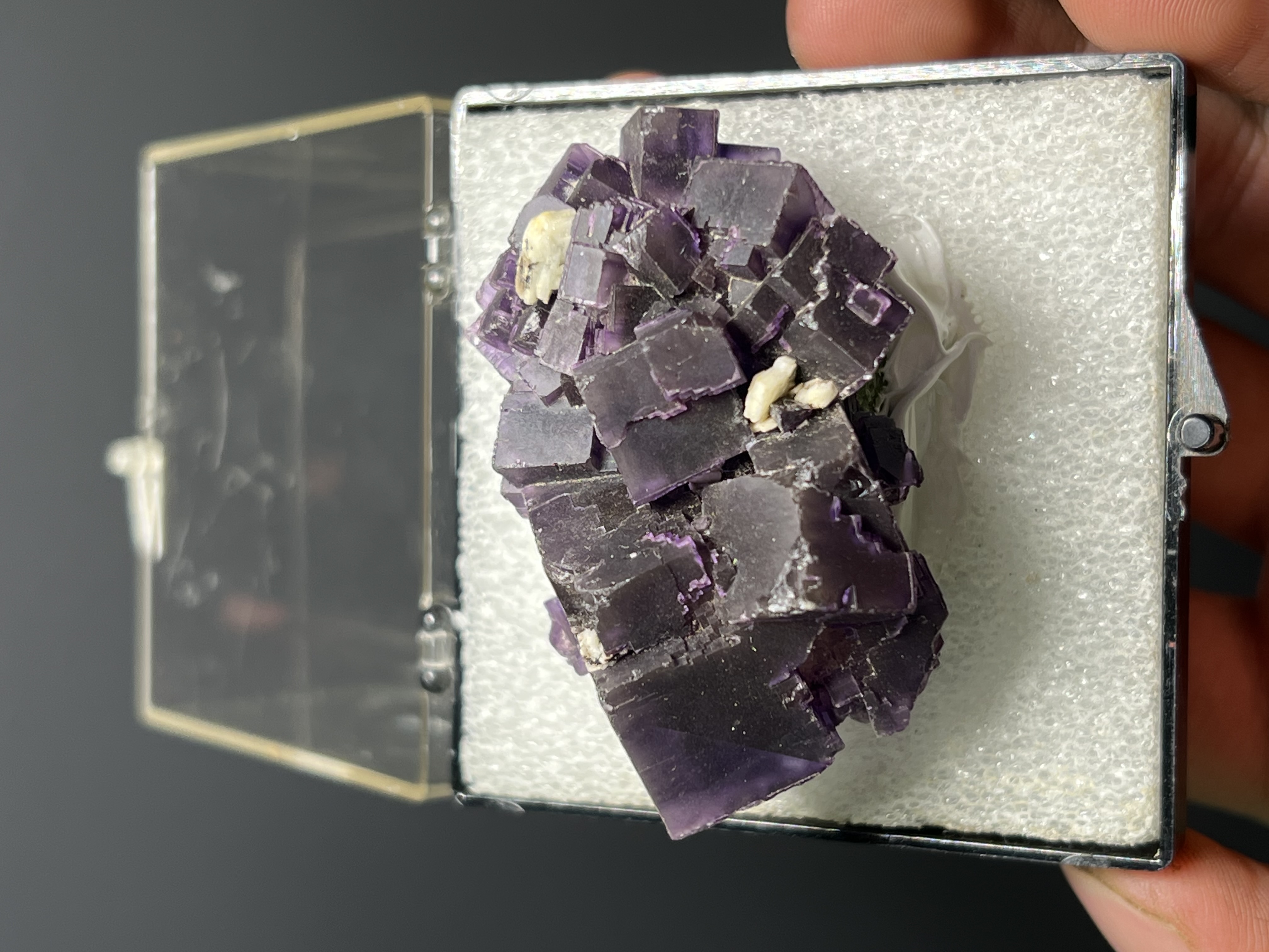 Beautiful Purple Fluorite Specimen 