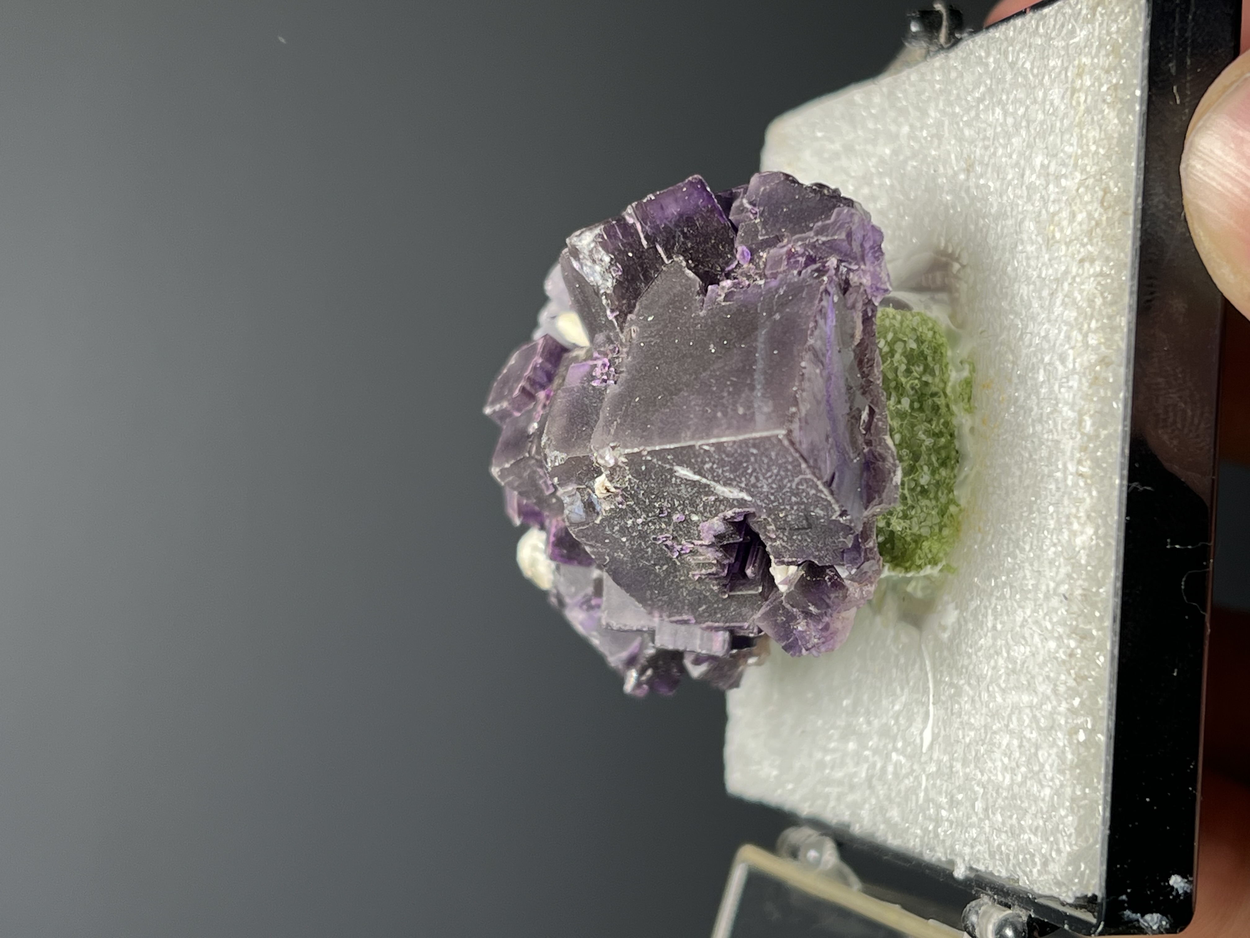 Beautiful Purple Fluorite Specimen 