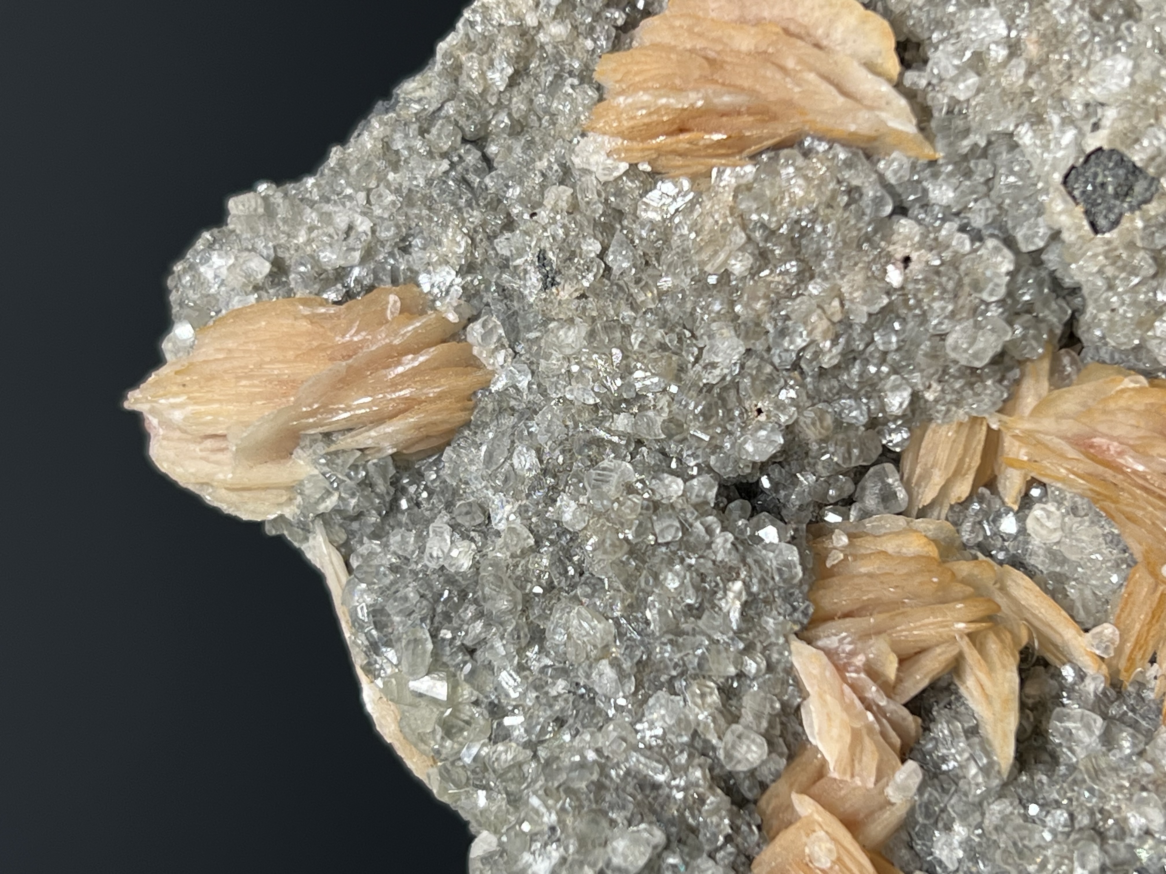 Barite With Calcite Specimen, 346gram