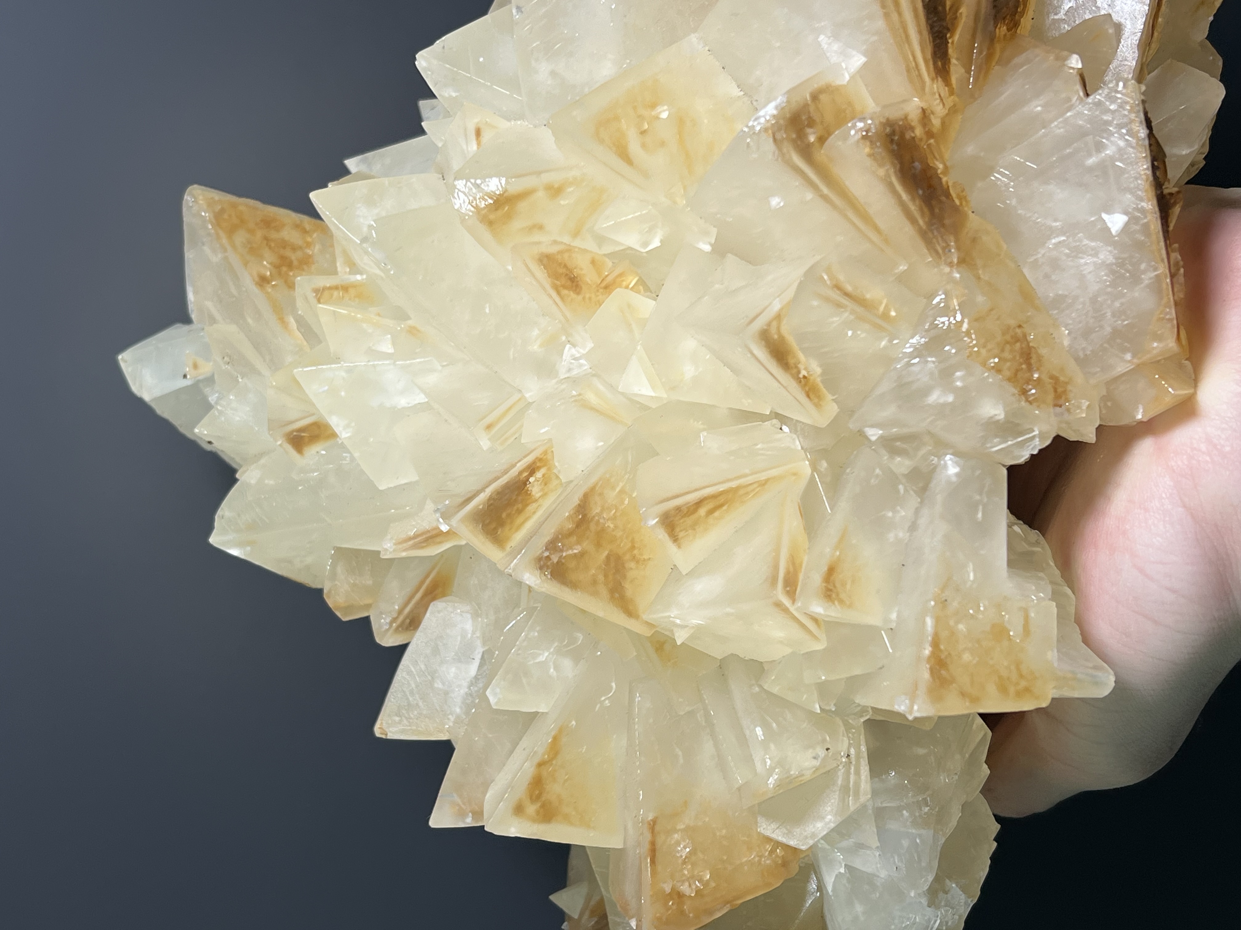 Large Size Special Yellow Crystal Calcite, 6,1kg