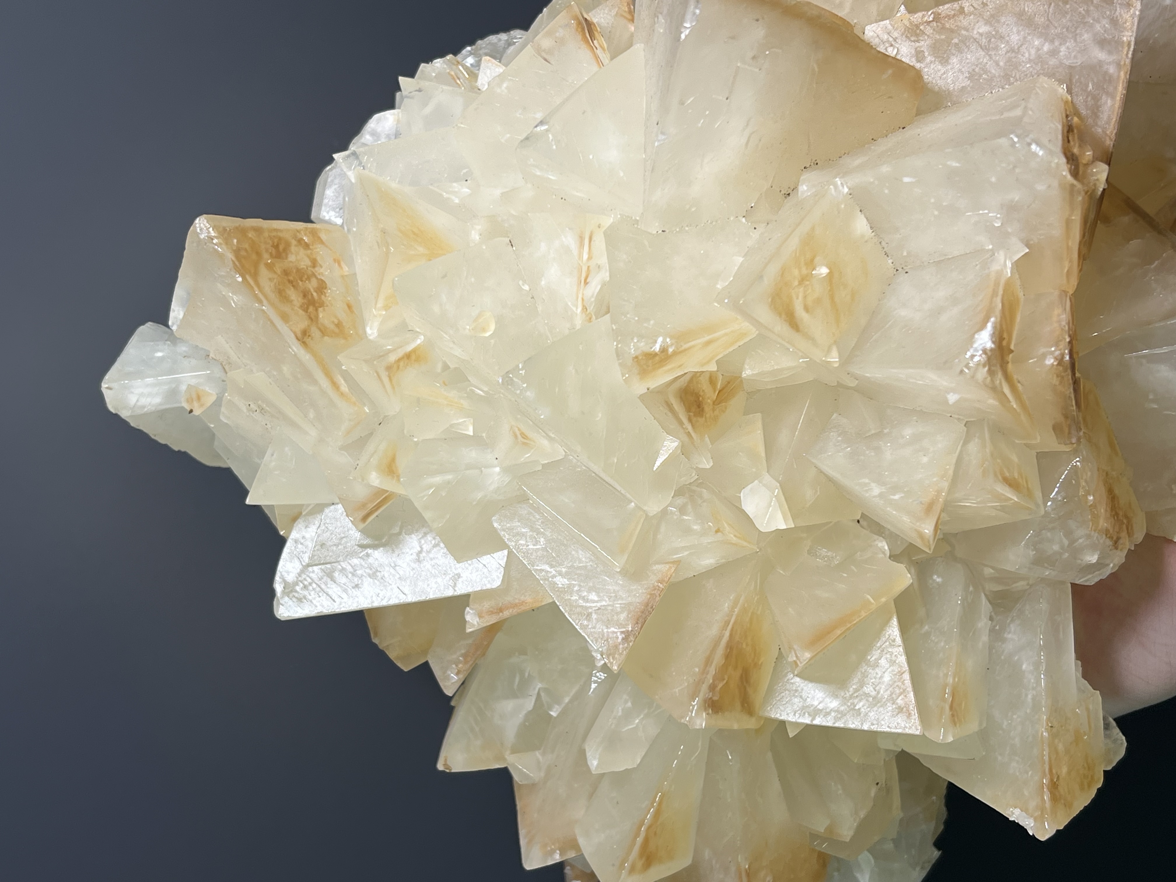 Large Size Special Yellow Crystal Calcite, 6,1kg