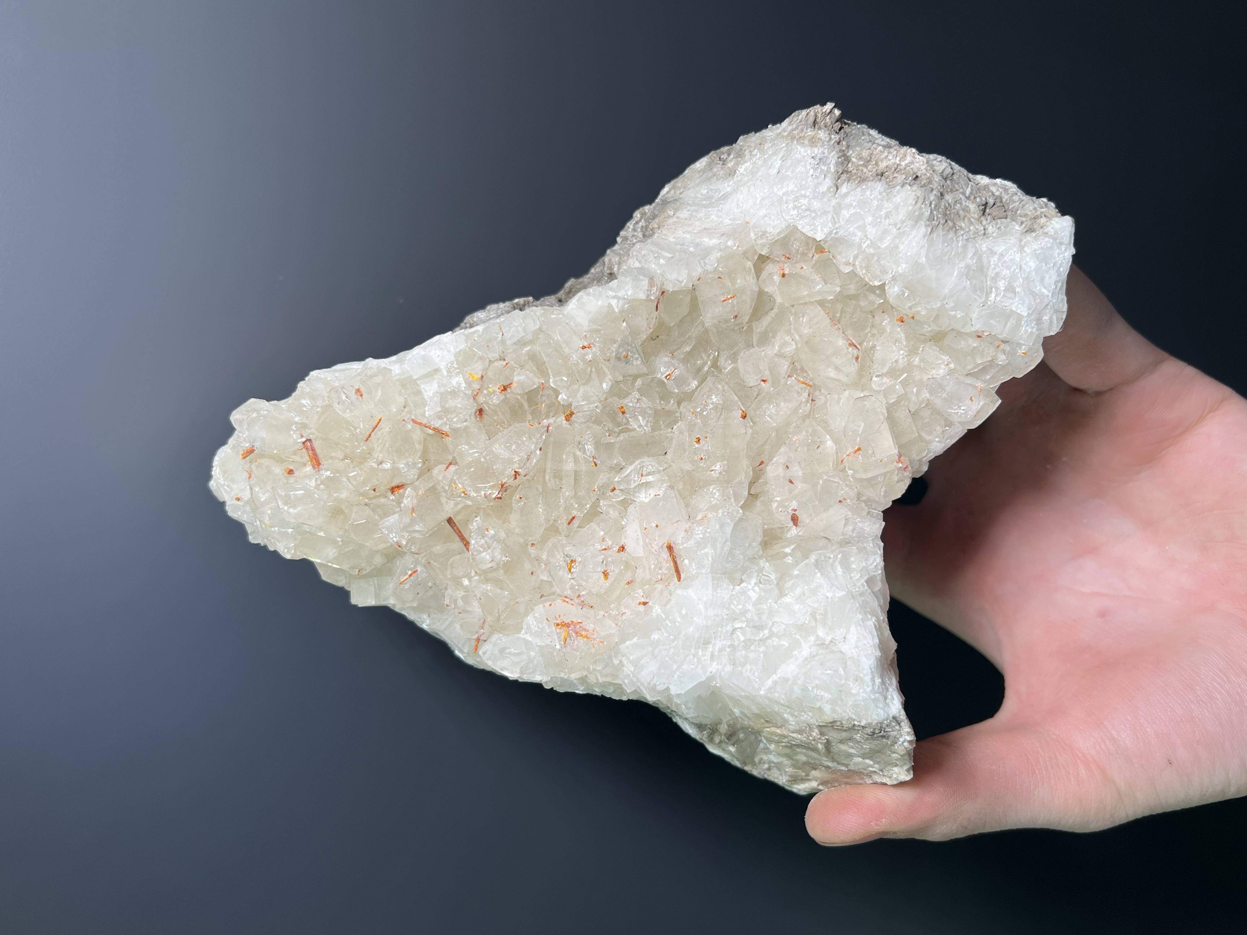 Very Special Realgar With Colemanite Specimen, 1,8kg