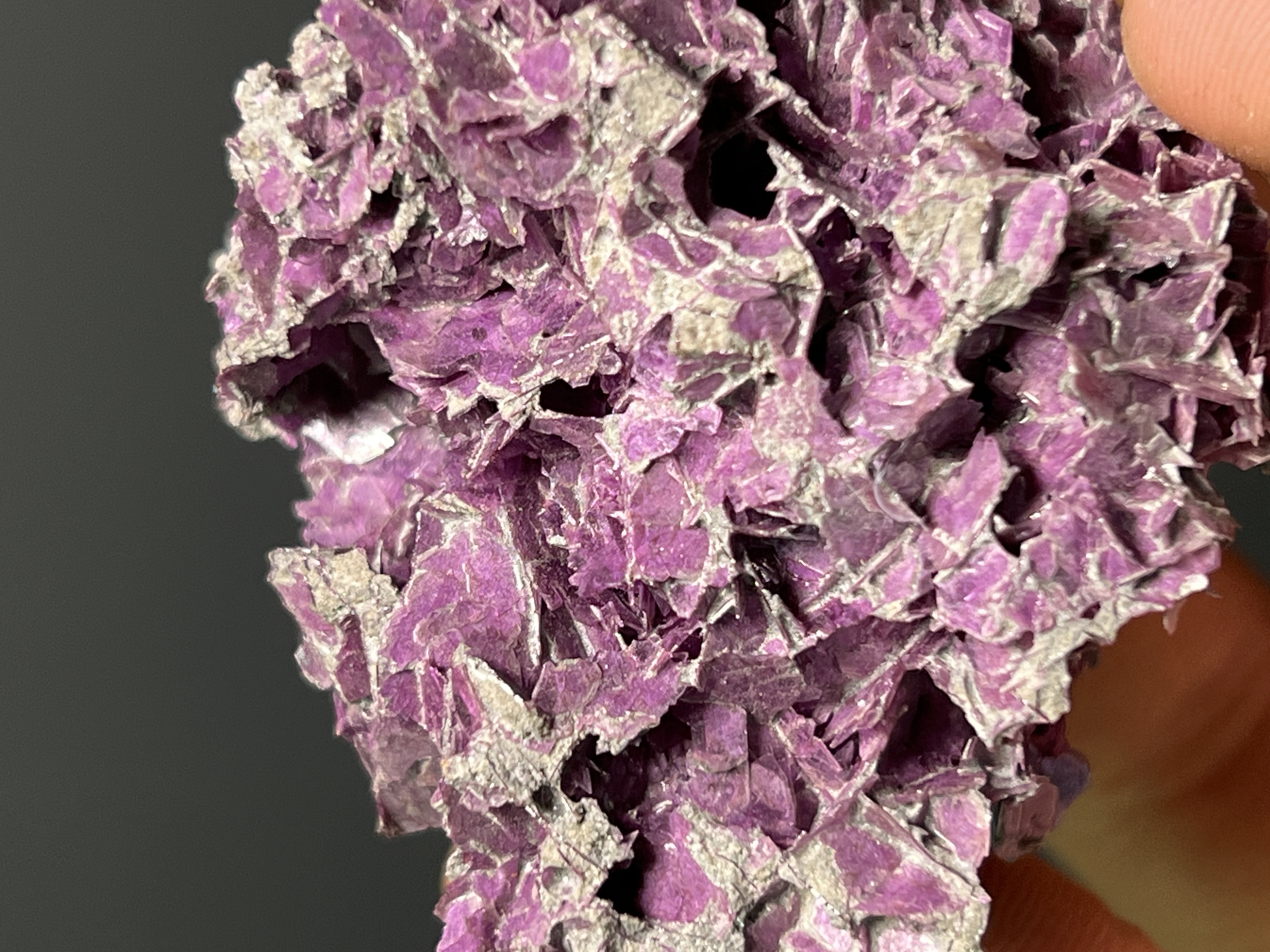 Purple Mica Lepidolite Crystal Specimen - Australia