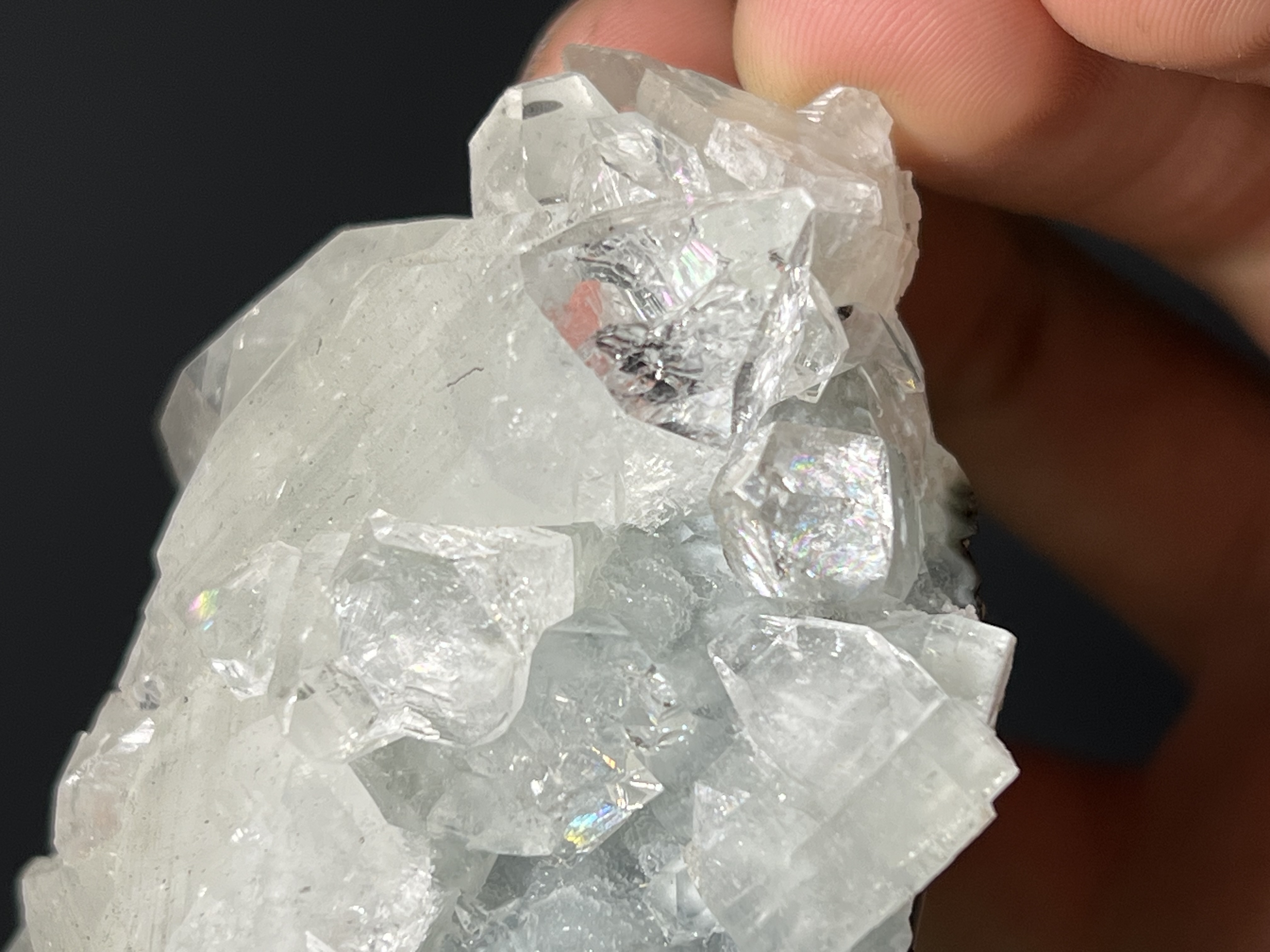 Stilbite XL. With Apophyllite XLS. - India