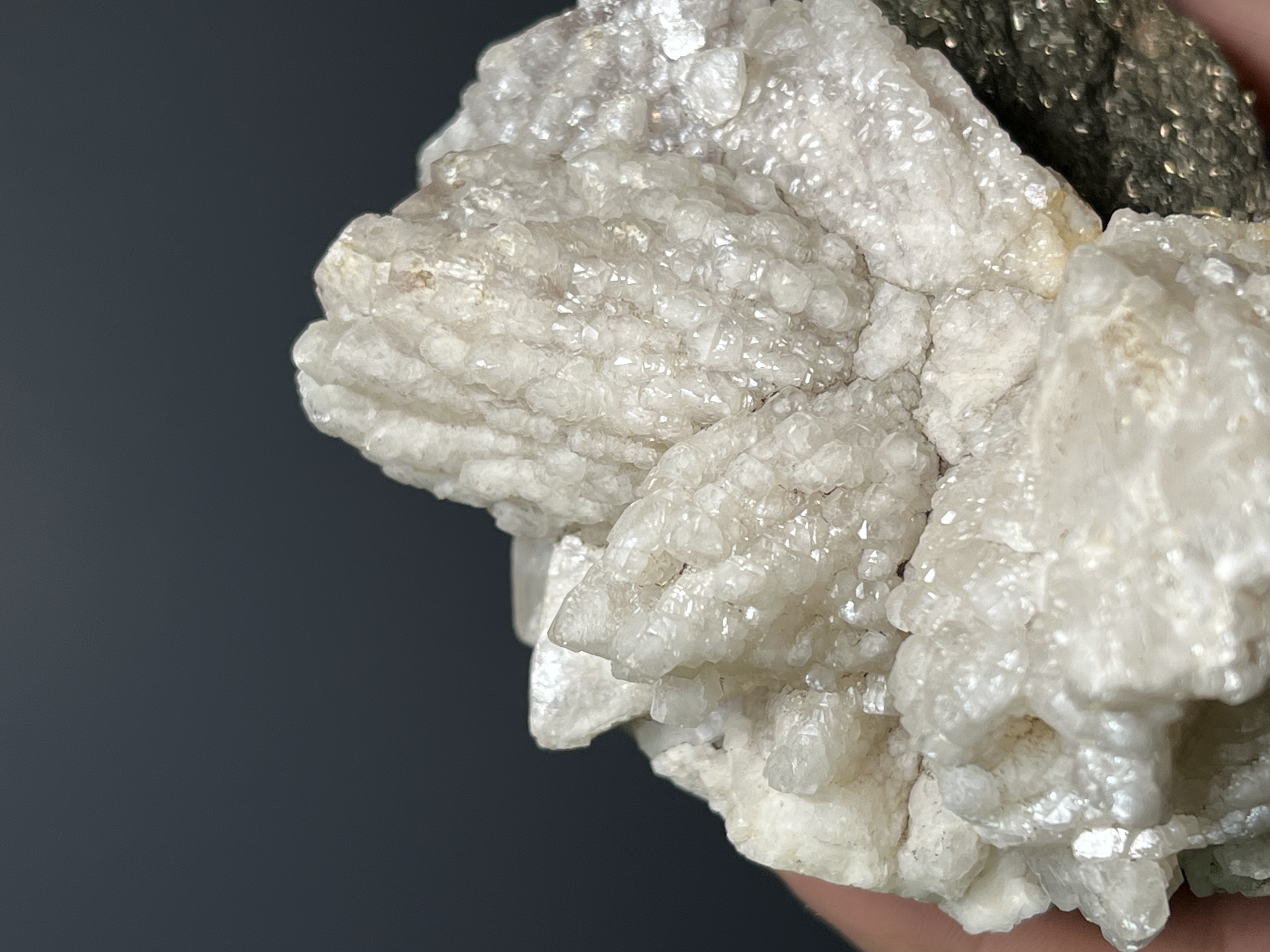 Calcite With Pyrite Specimen - Peru