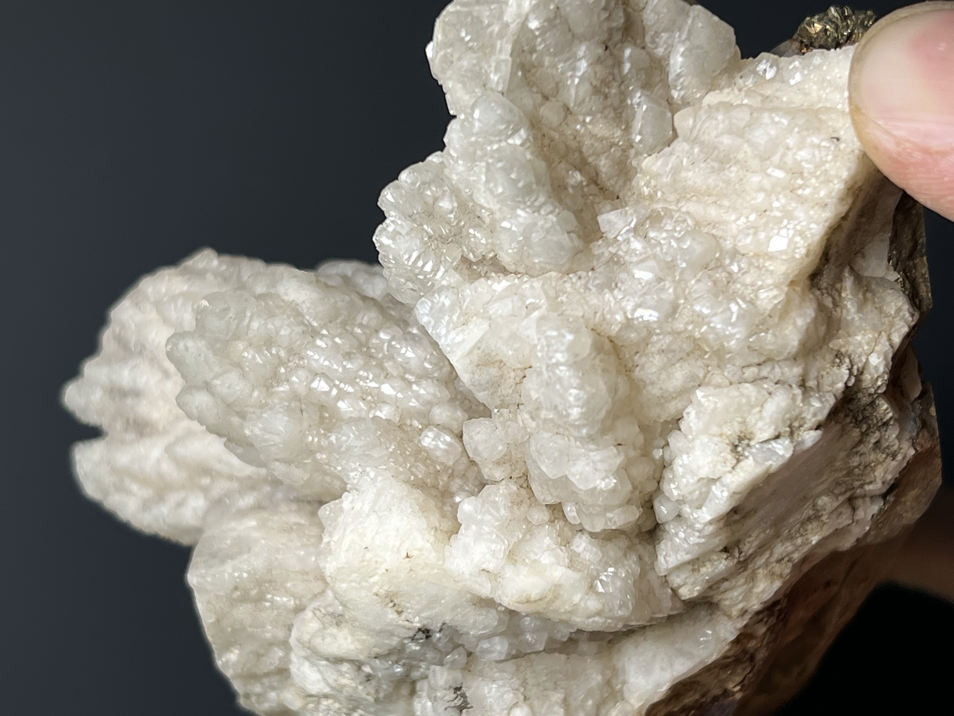 Calcite With Pyrite Specimen - Peru