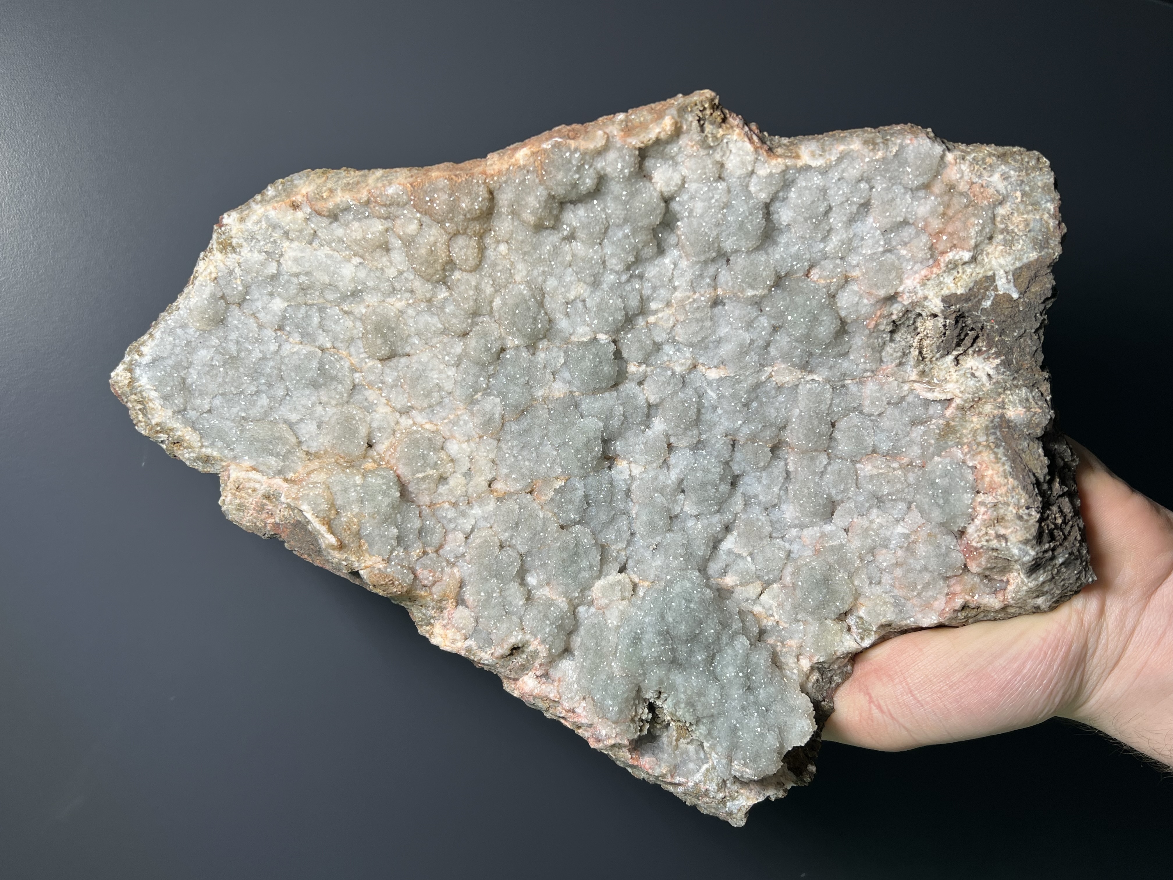 Botryoidal Blue Amethyst Specimen - Urugay 