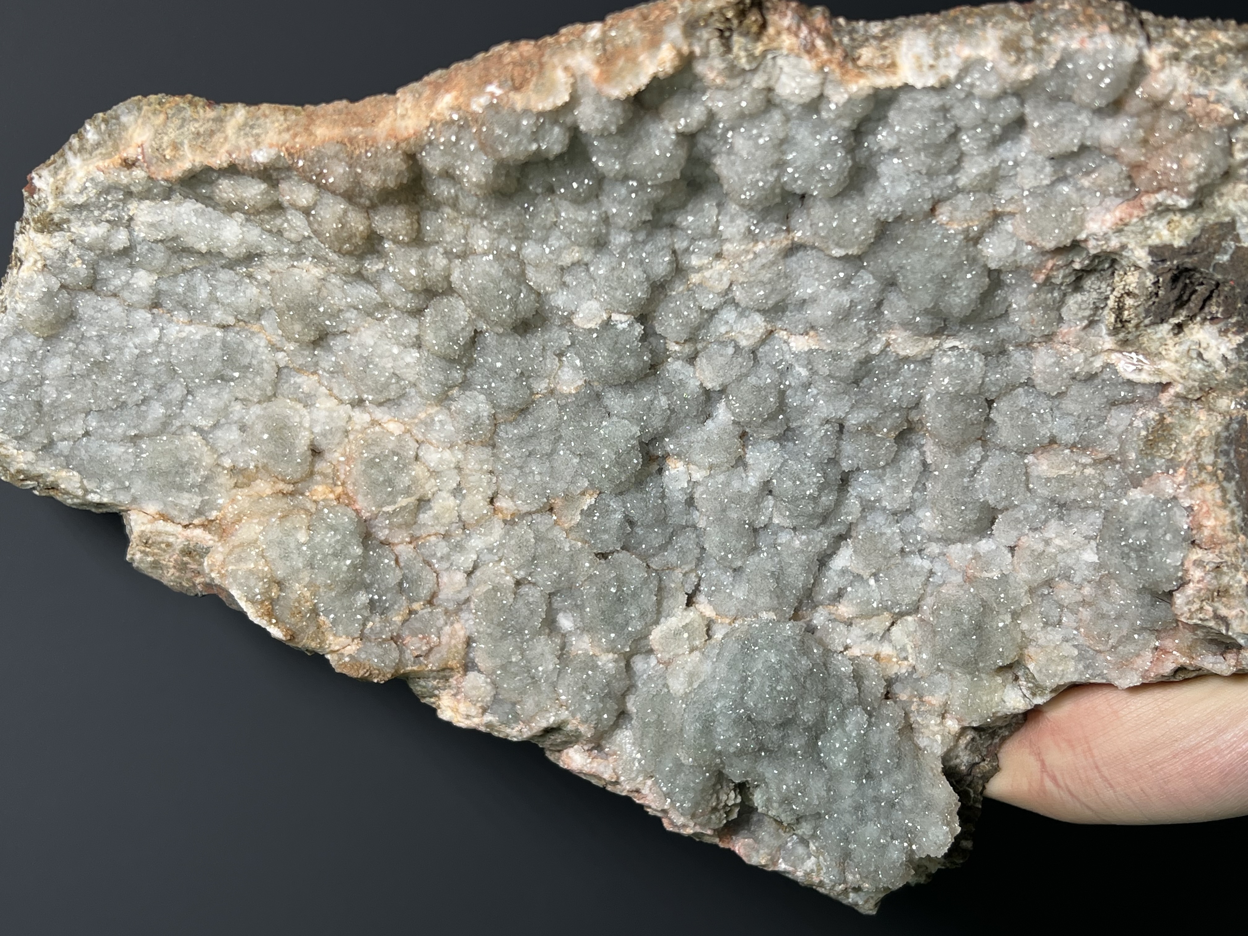 Botryoidal Blue Amethyst Specimen - Urugay 