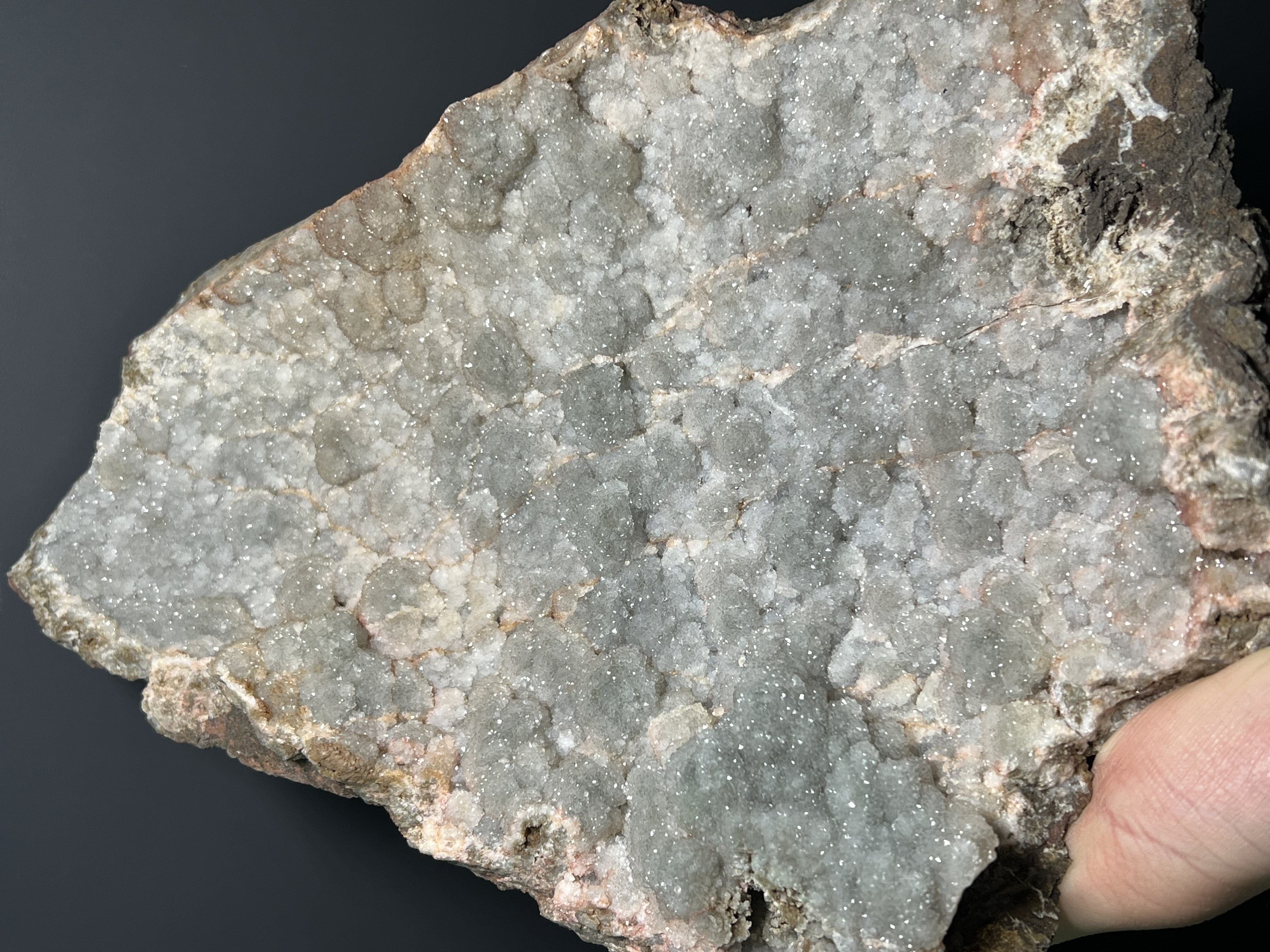 Botryoidal Blue Amethyst Specimen - Urugay 