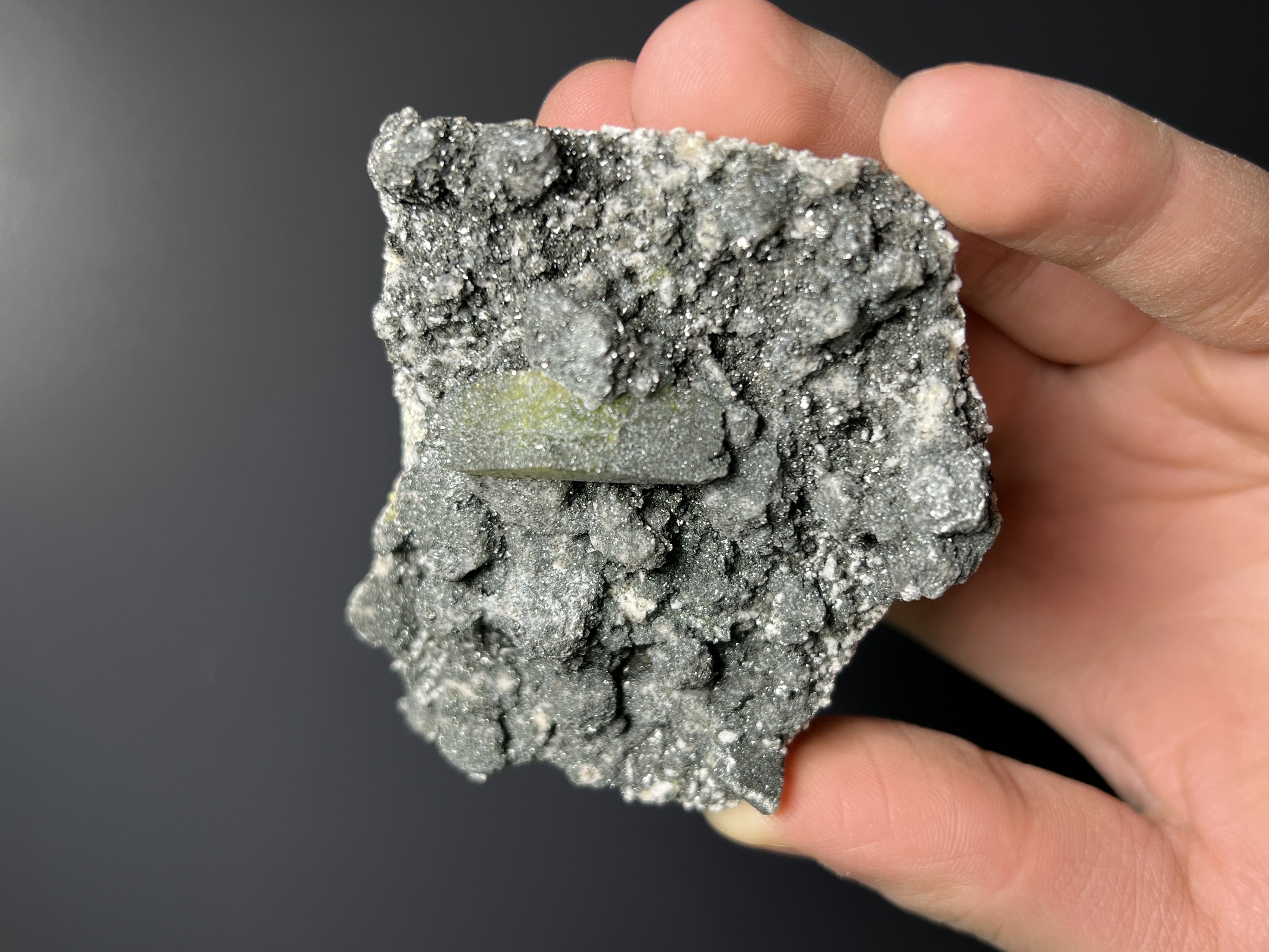 Titanite On Mottranite - Madagascar 