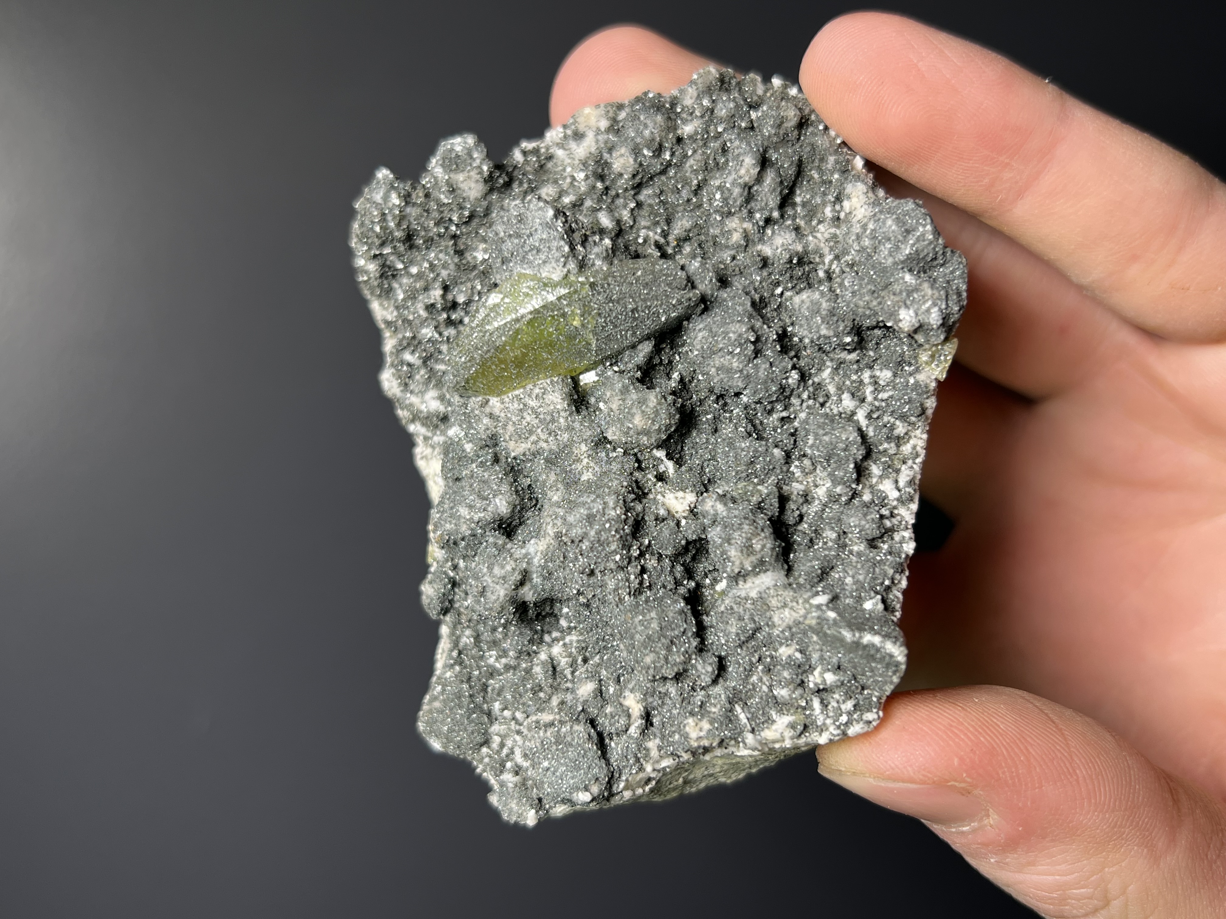 Titanite On Mottranite - Madagascar 