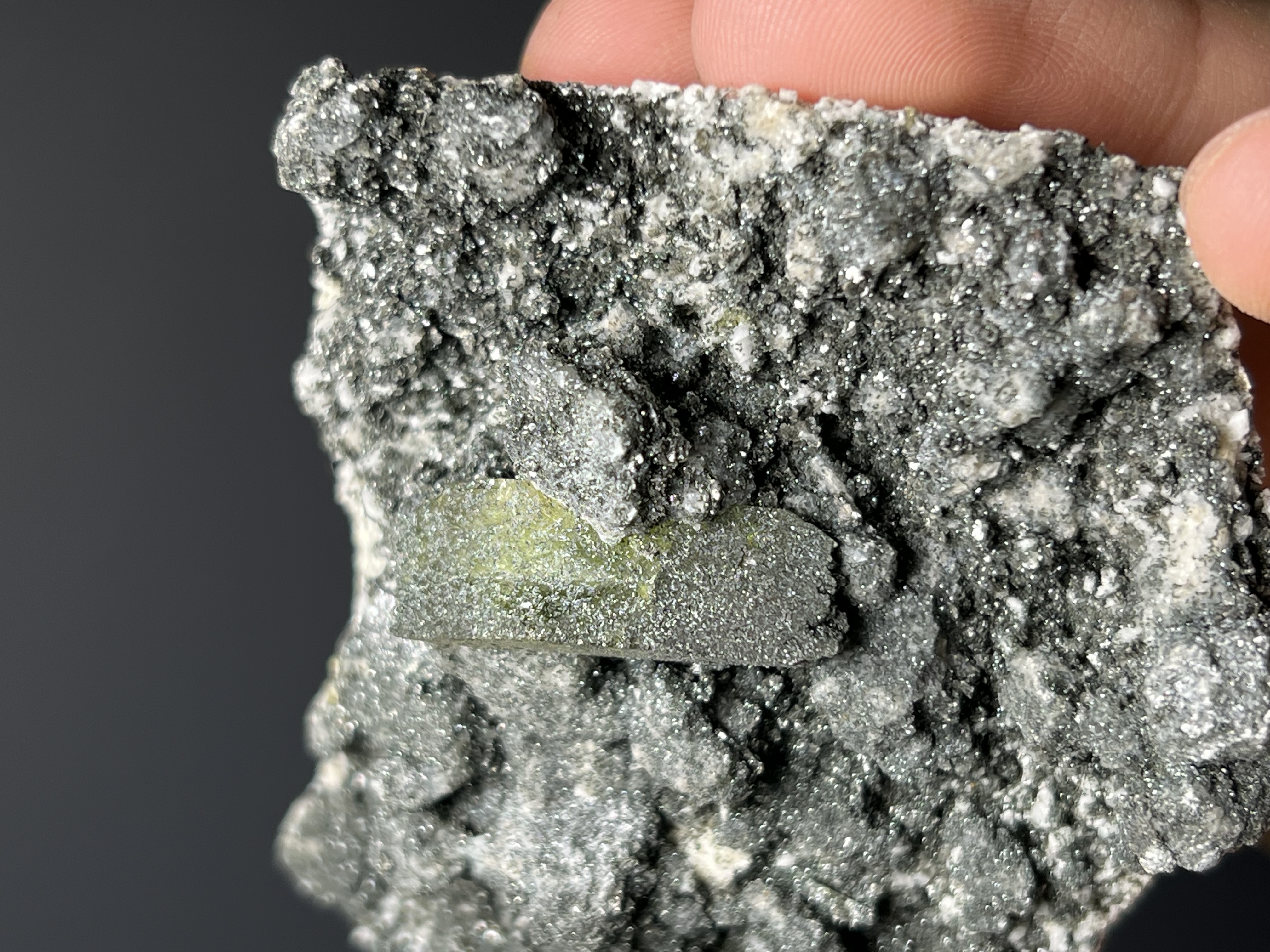 Titanite On Mottranite - Madagascar 
