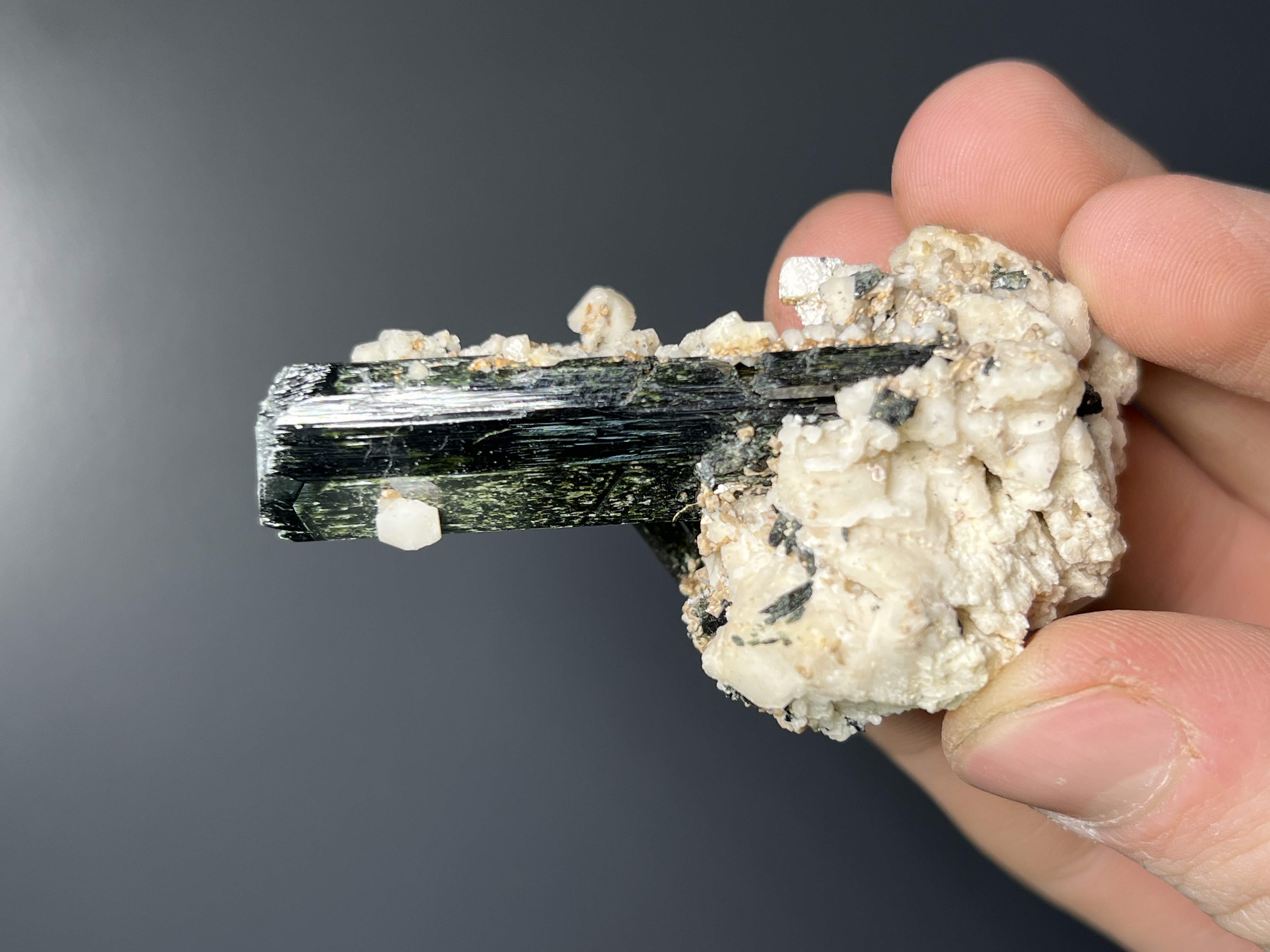 Aegirine And Ortochlase With Zircon - Malawi