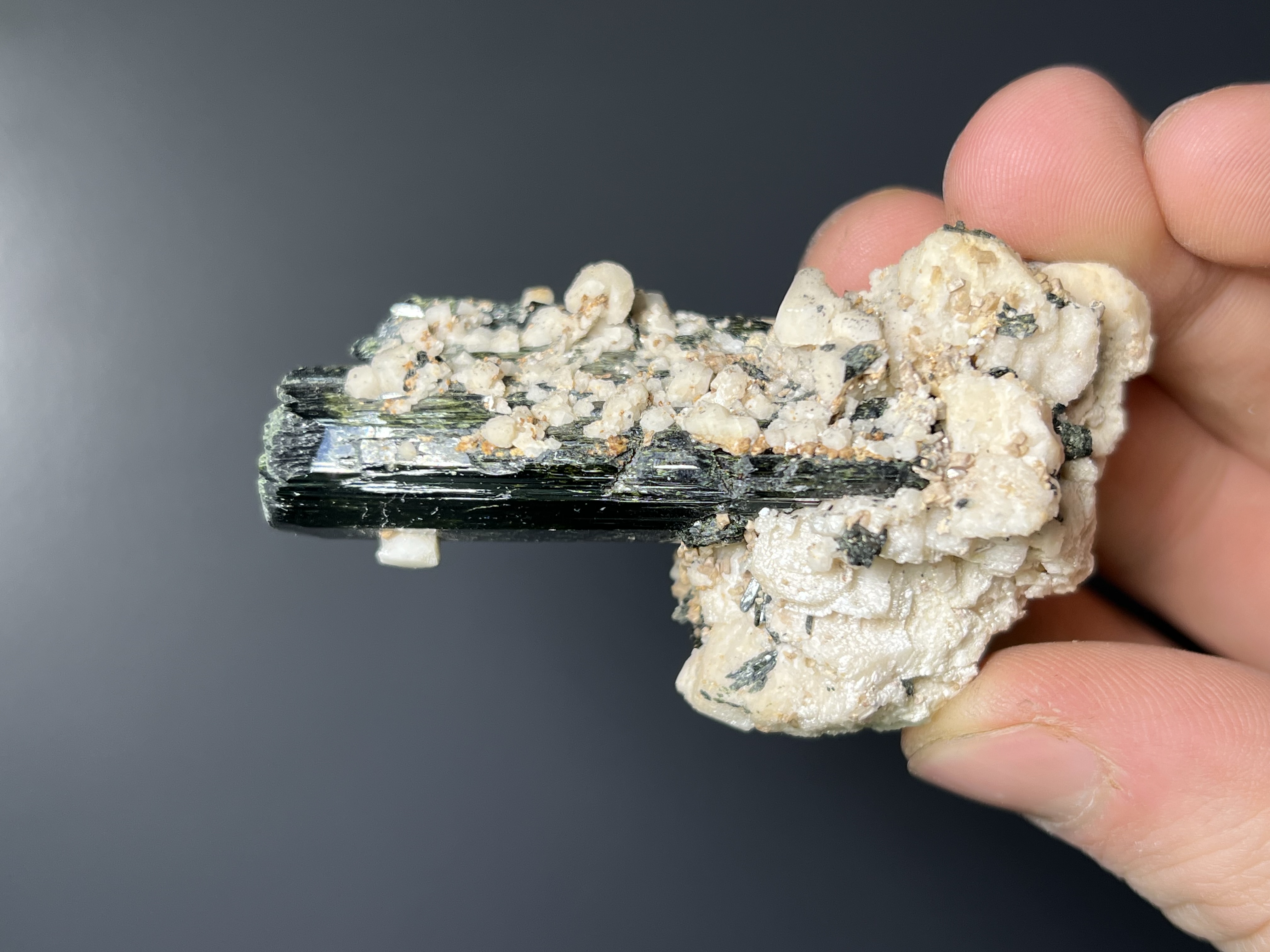 Aegirine And Ortochlase With Zircon - Malawi