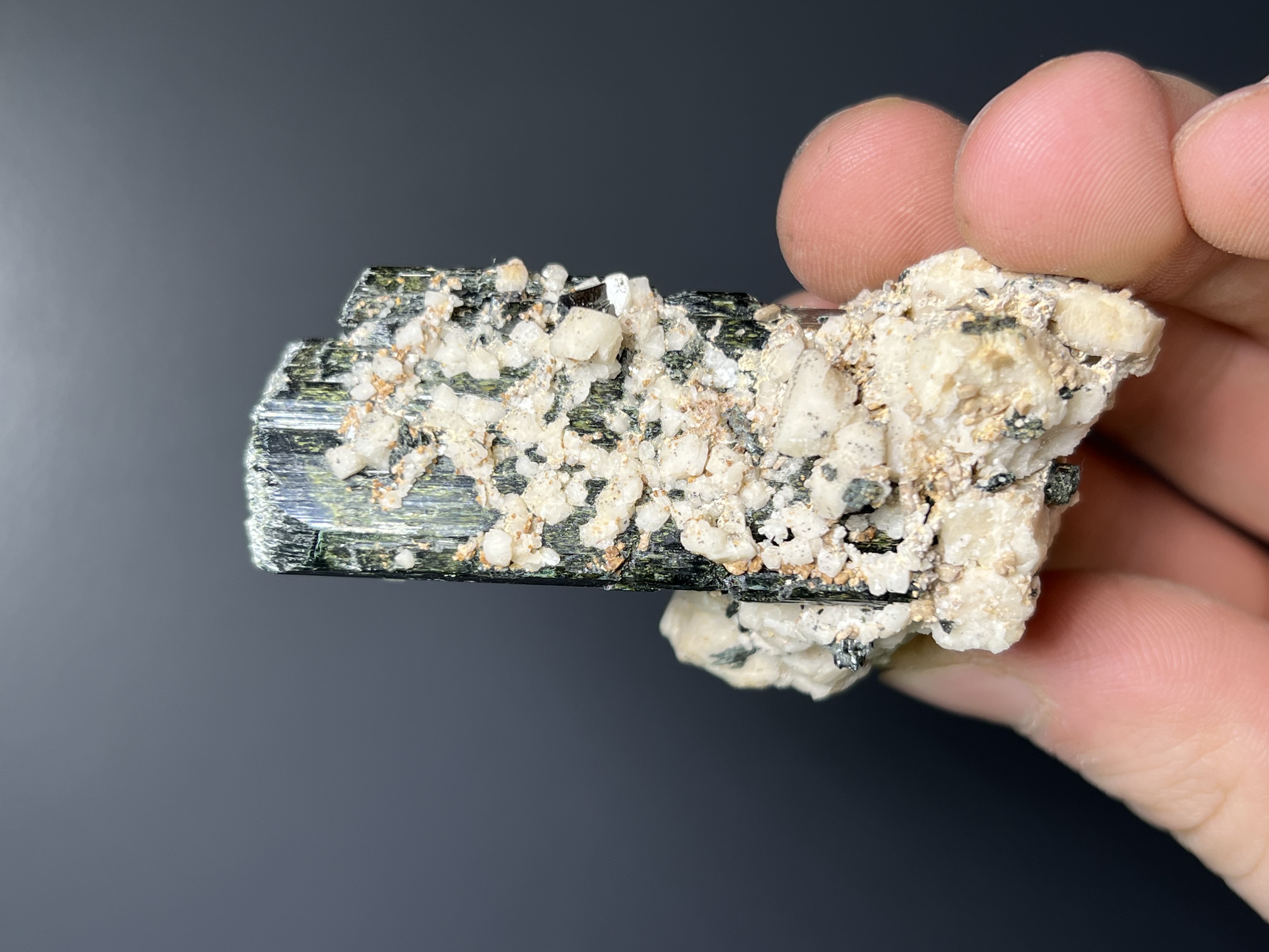 Aegirine And Ortochlase With Zircon - Malawi