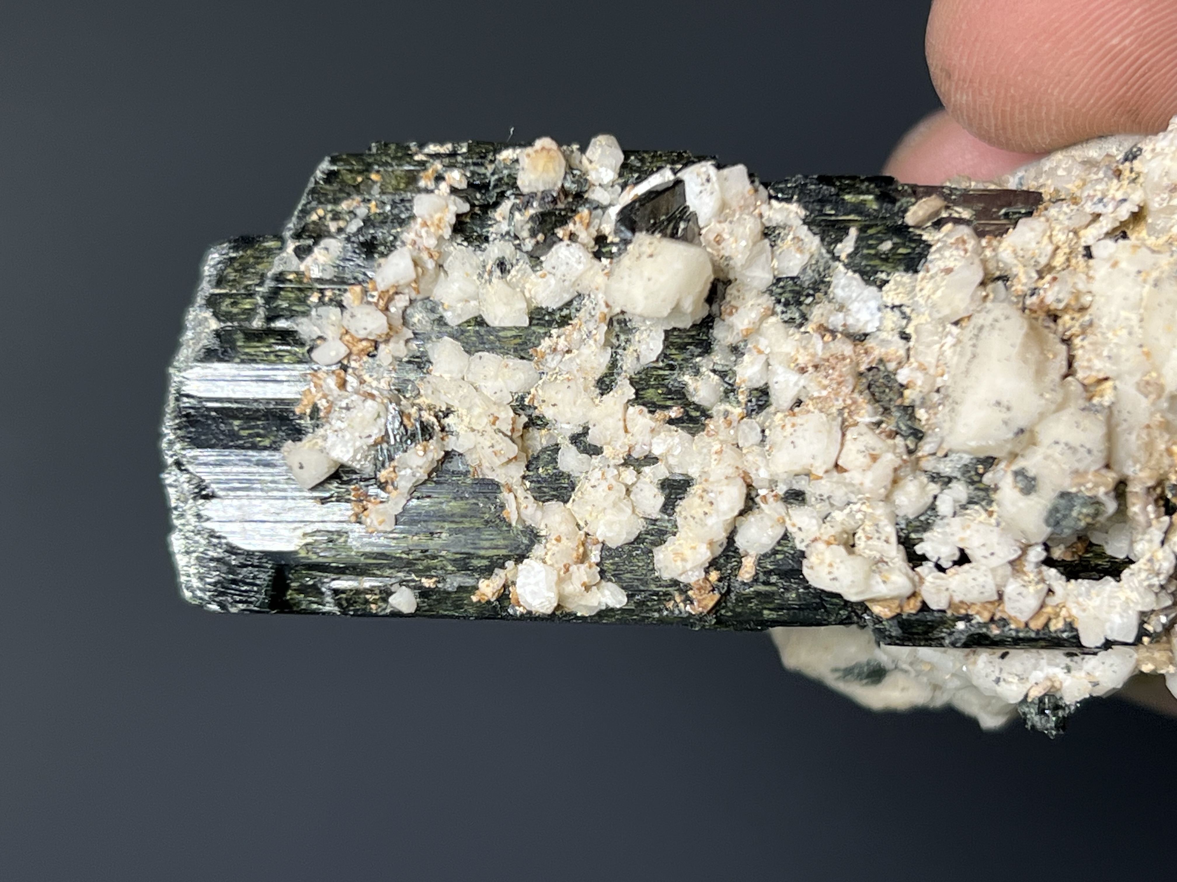 Aegirine And Ortochlase With Zircon - Malawi